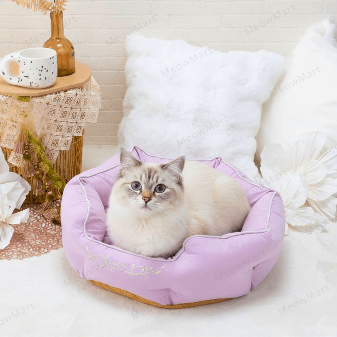 日本 Tassu Premium Satin 豪華保暖貓窩