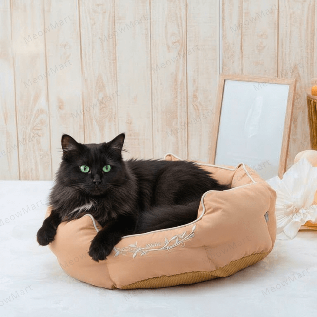 日本 Tassu Premium Satin 豪華保暖貓窩