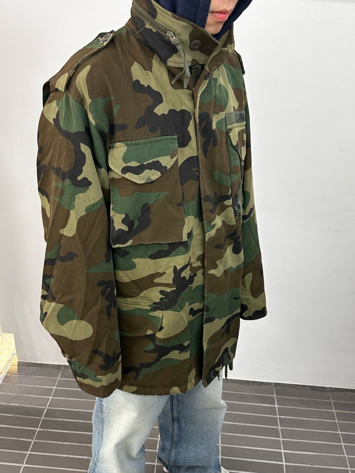 迷彩拉鍊外套 WD-188JK