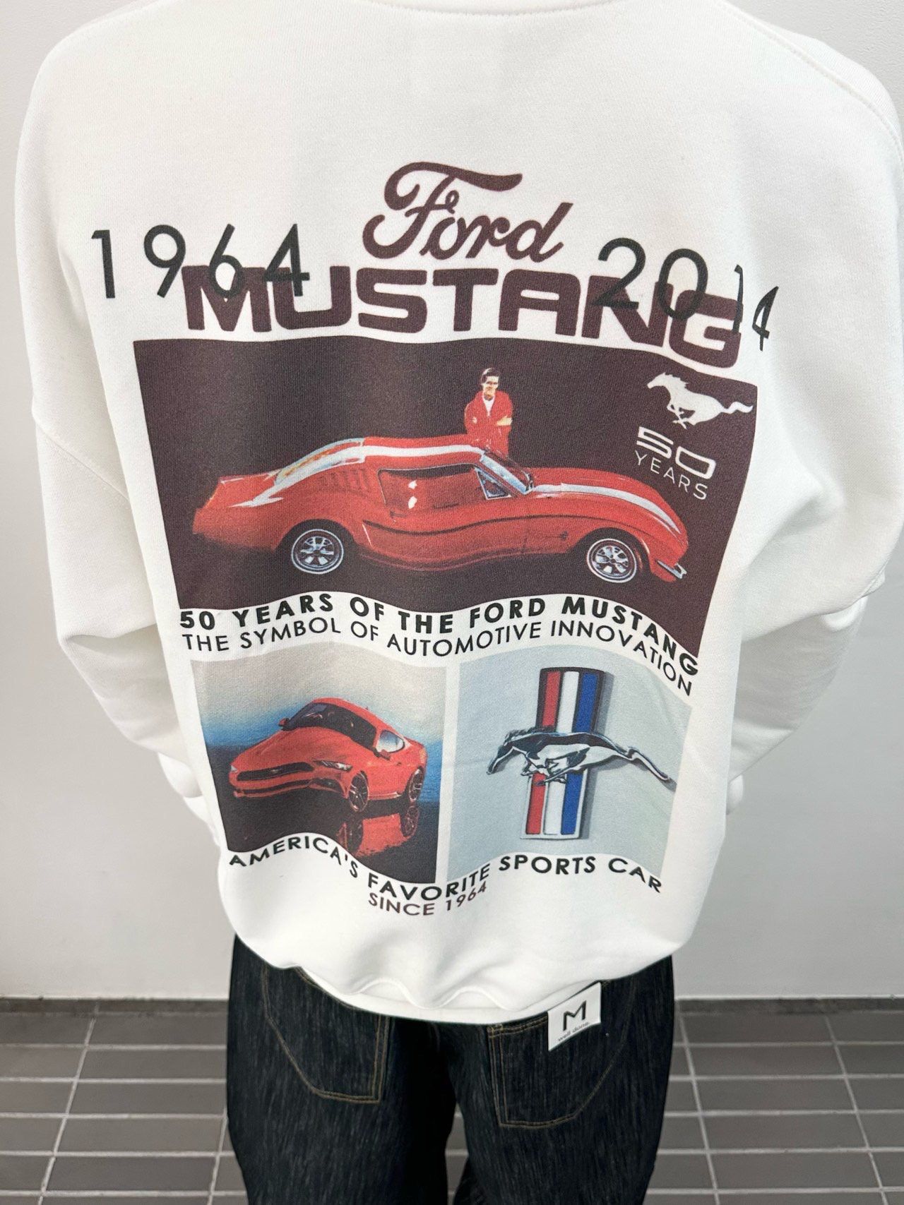 英文字圖案衛衣 WD-193T