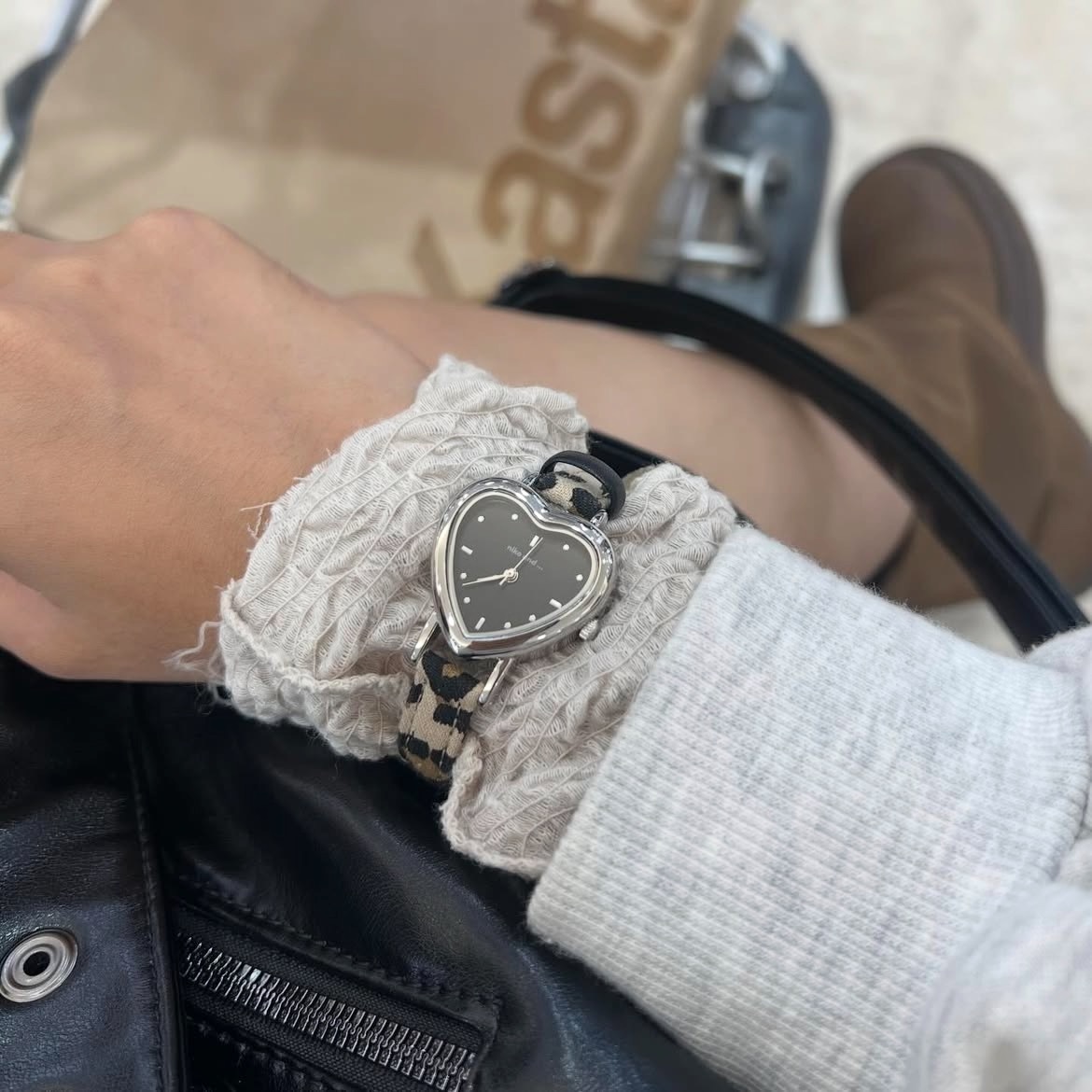 日本大人氣！niko and ... Heart Mesh Watch (6 Colours)