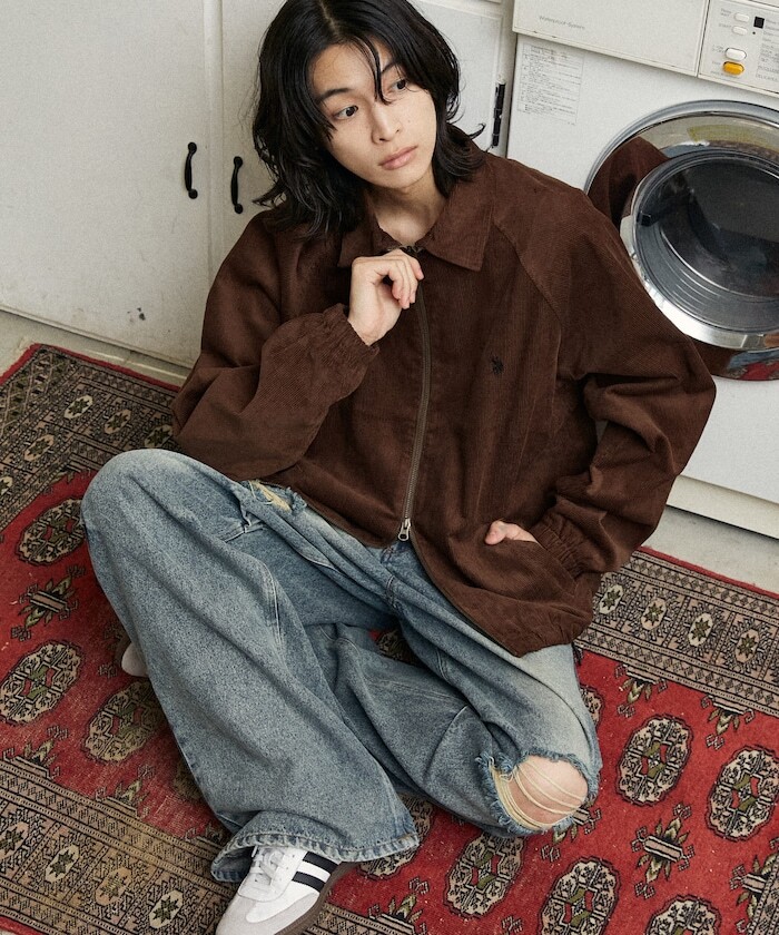 🇯🇵 U.S. POLO ASSN. X PUBLUX 雙拉鍊 立領外套 夾克 鋪棉 保暖 寬鬆 / 預購