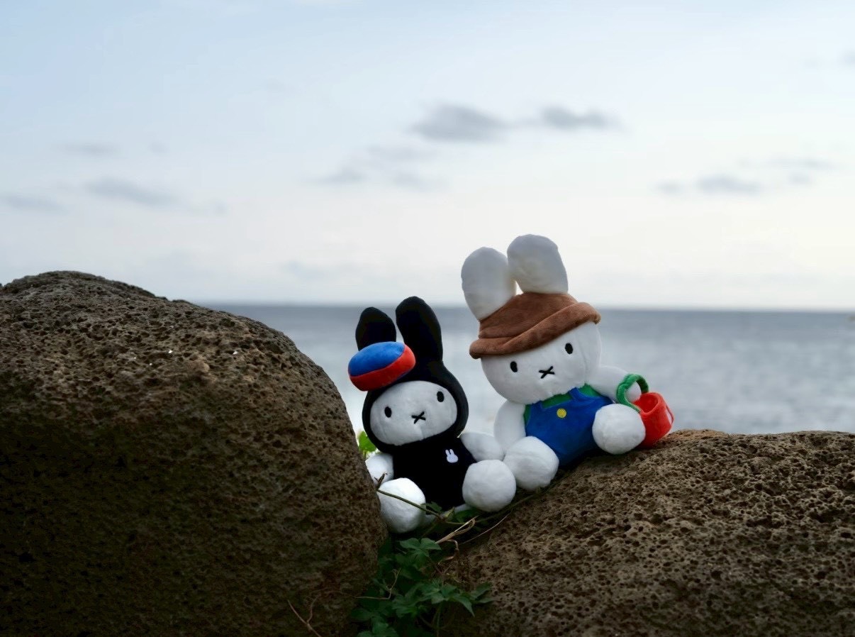 濟州島限定 Miffy 海女與農夫造型 毛絨吊飾玩偶