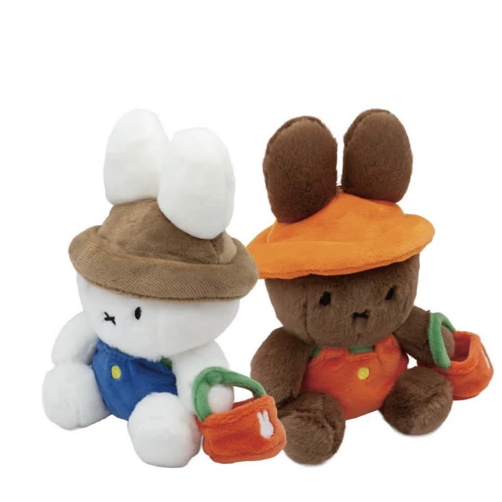 濟州島限定 Miffy 海女與農夫造型 毛絨吊飾玩偶