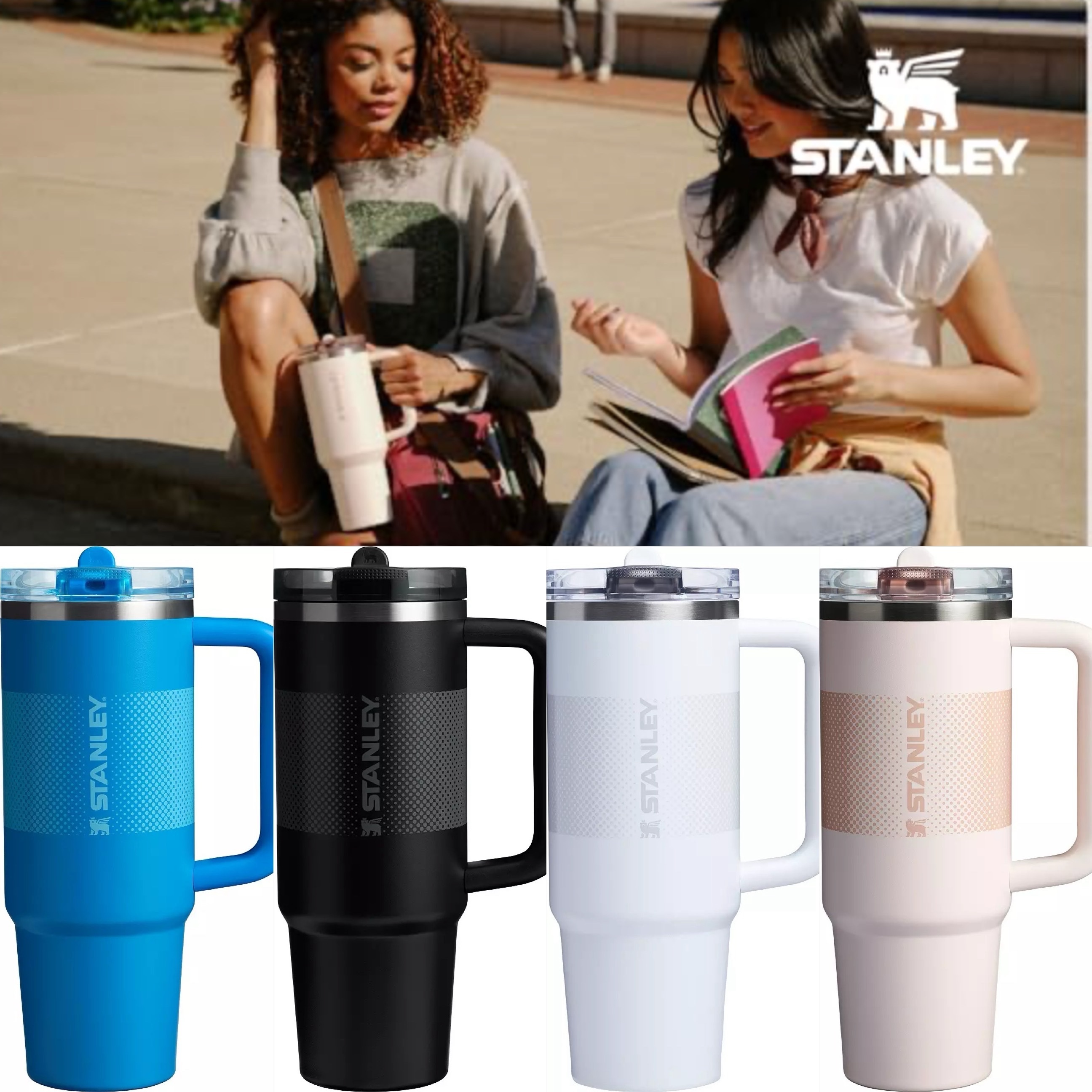 【直播】Stanley 30oz. （防漏款） LL101907 Quencher ProTour Flip Straw Tumbler