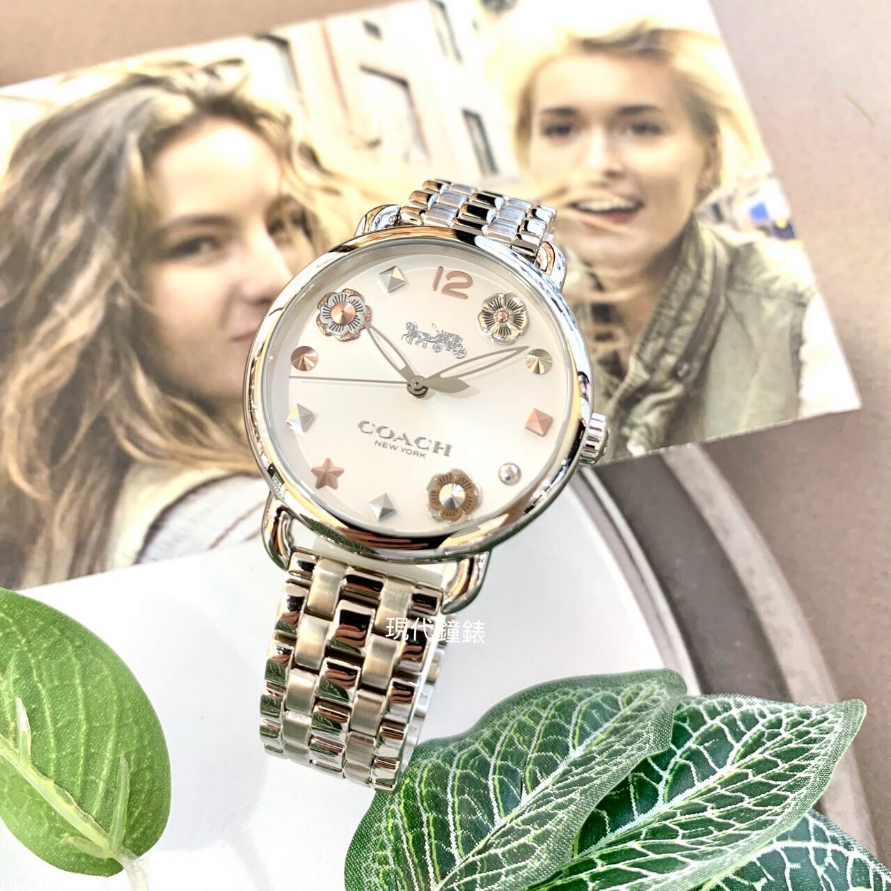 【COACH】經典馬車 CO14502810  35mm 現代鐘錶