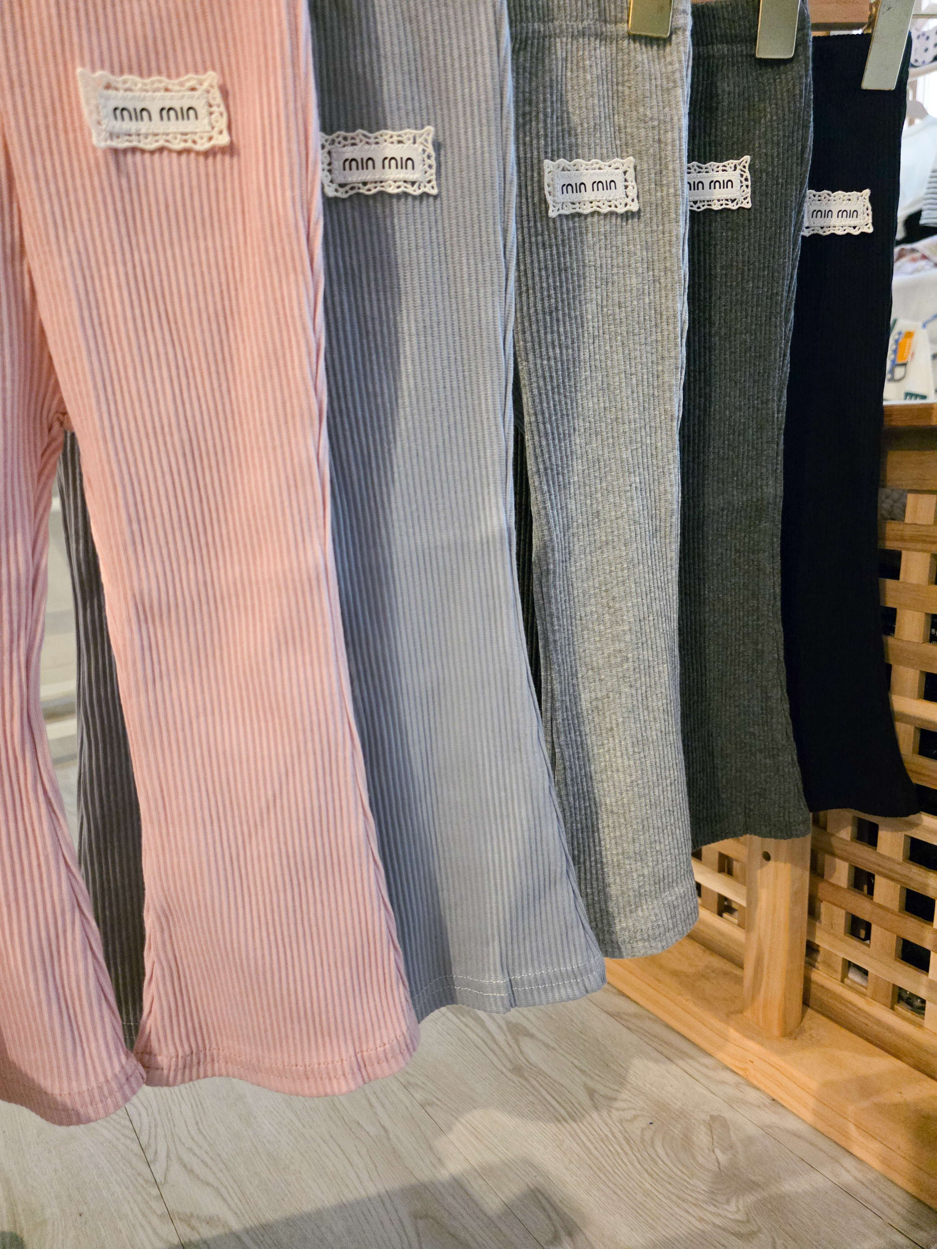 min min標 喇叭內搭長褲