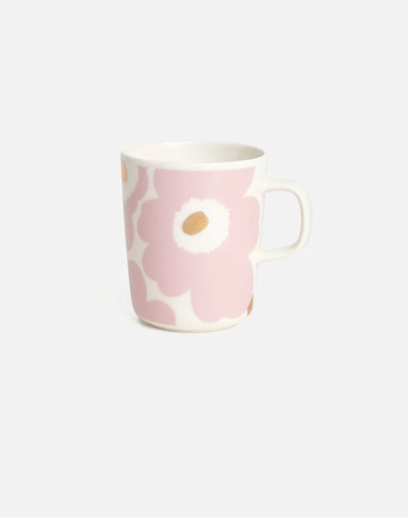 [現貨] Marimekko Unikko 淡金x粉  馬克杯 日本限定色