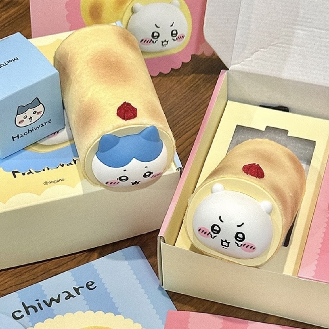 CHIIKAWA x 馬克圖布 奶凍捲暖手寶 手握式 便攜 迷你 暖手神器 USB充電款