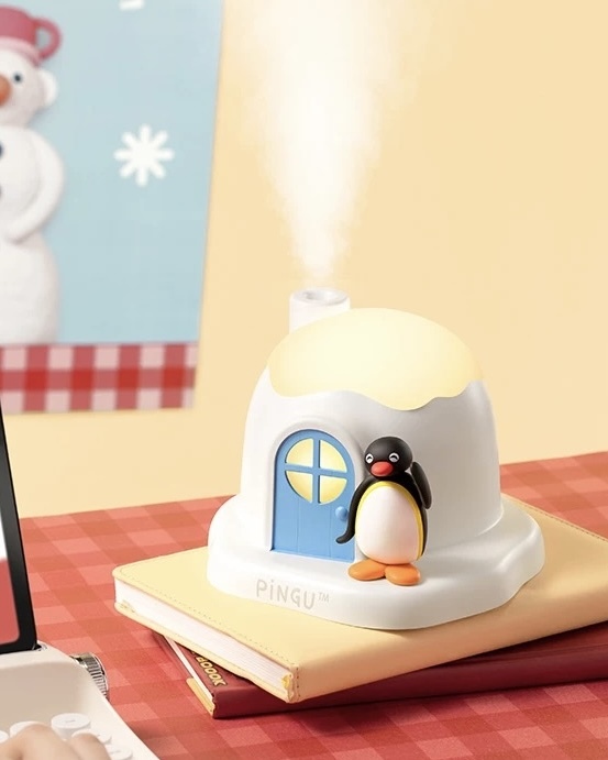 PINGU 企鵝家族 雪屋造型 加濕器 攜帶式 擺設 / 預購