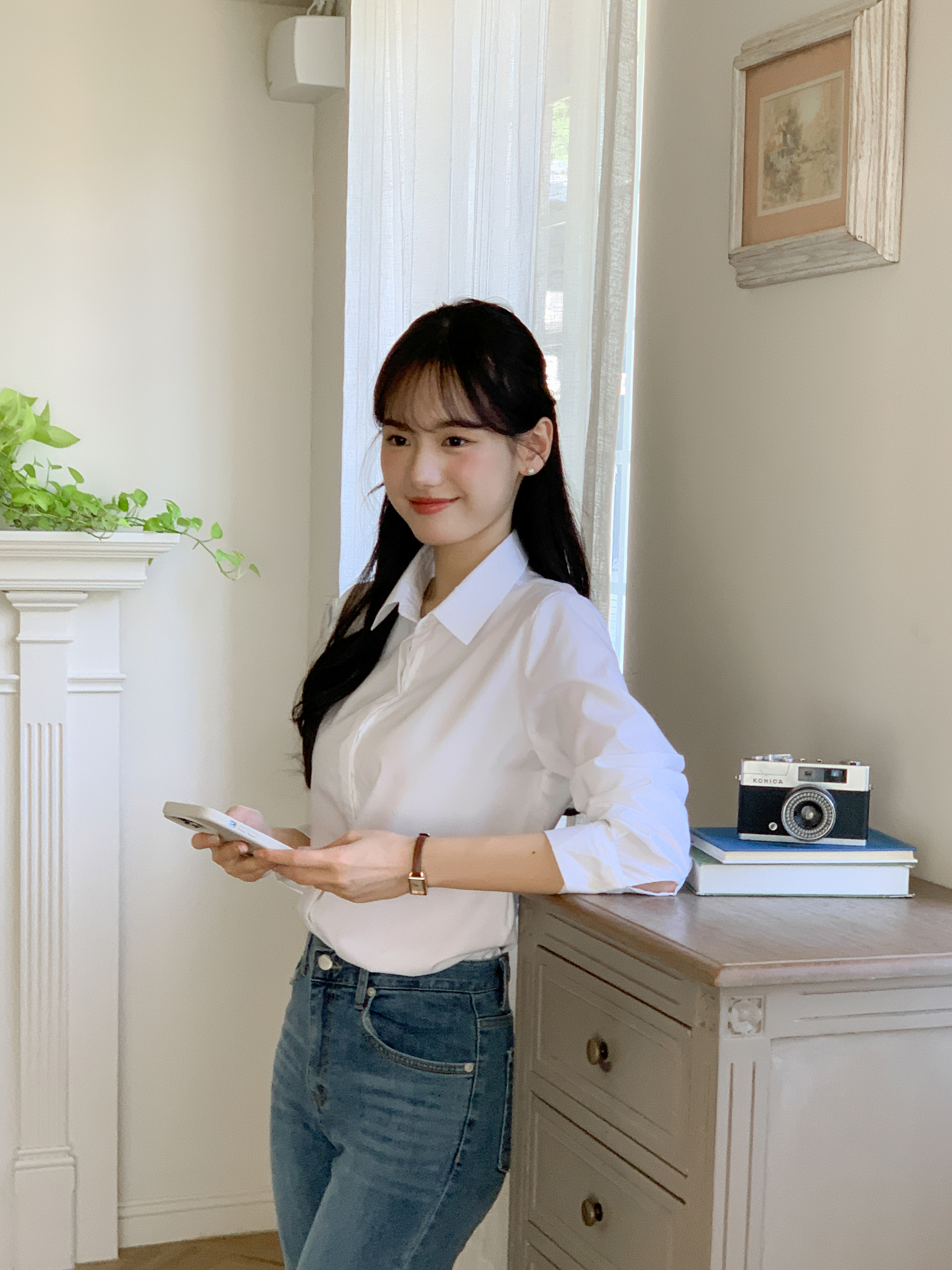 【🌸早春新品 】Daily極簡挺版日常襯衫( 3 colors)