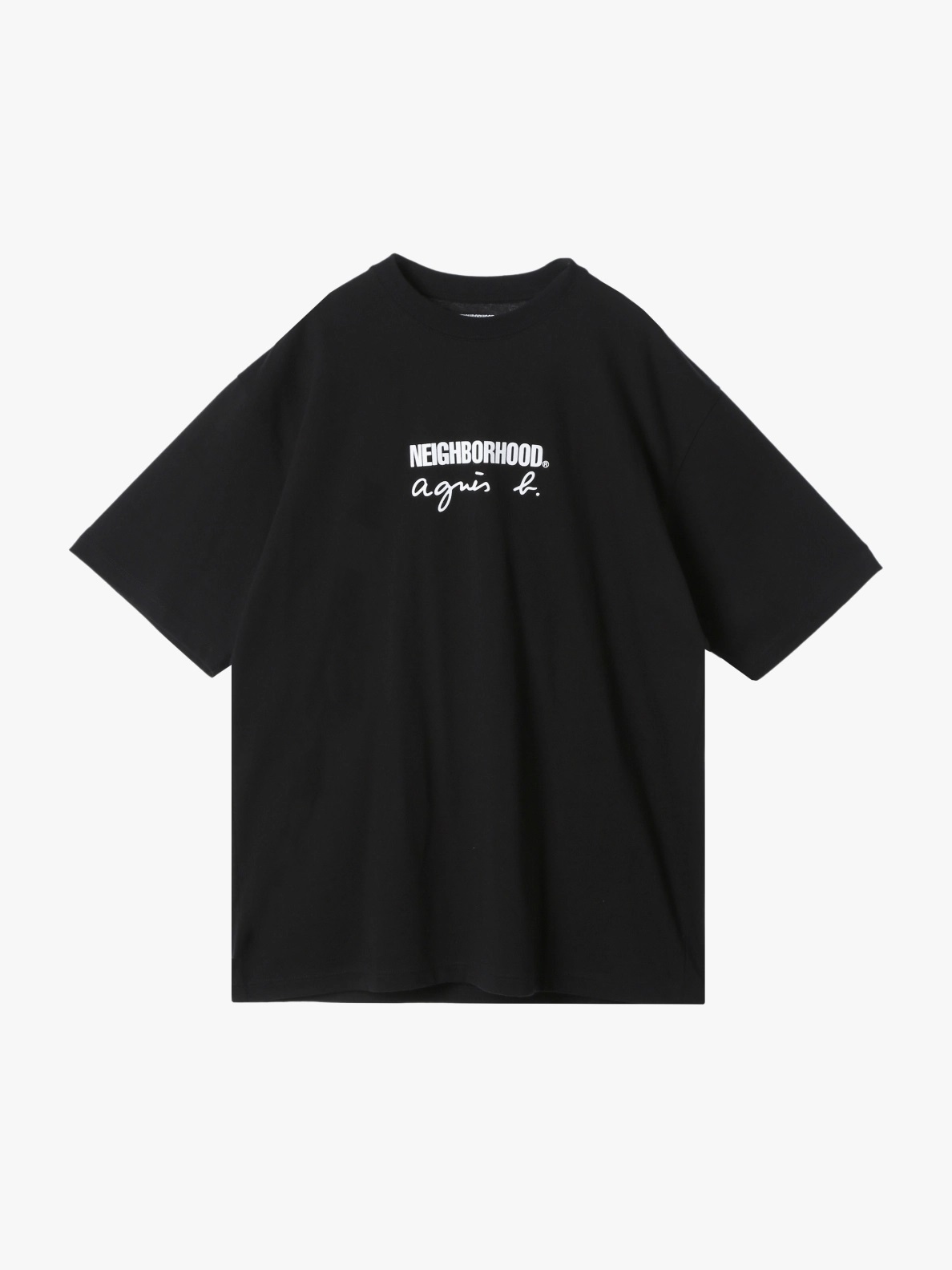 agnes b. x NEIGHBORHOOD 圓領短T 圓領短袖 ebk6 sfk2