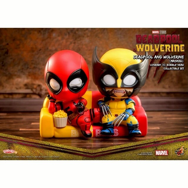 HOT TOYS COSB1121 死侍與金鋼狼 蒙面款套組