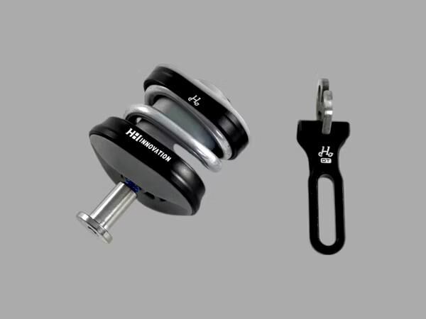 HH design DT Suspension Spring Type (DT避震器鈦合金彈簧版)（For NEW C/P/T/G Line）（灰彈簧系）