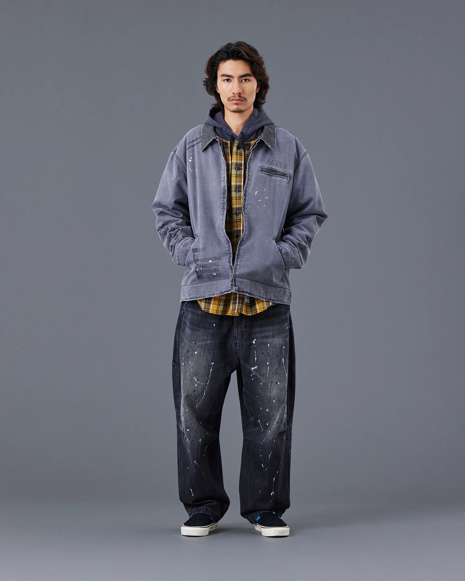 LIBERAIDERS 25F/W DENIM SARROUEL PANTS
