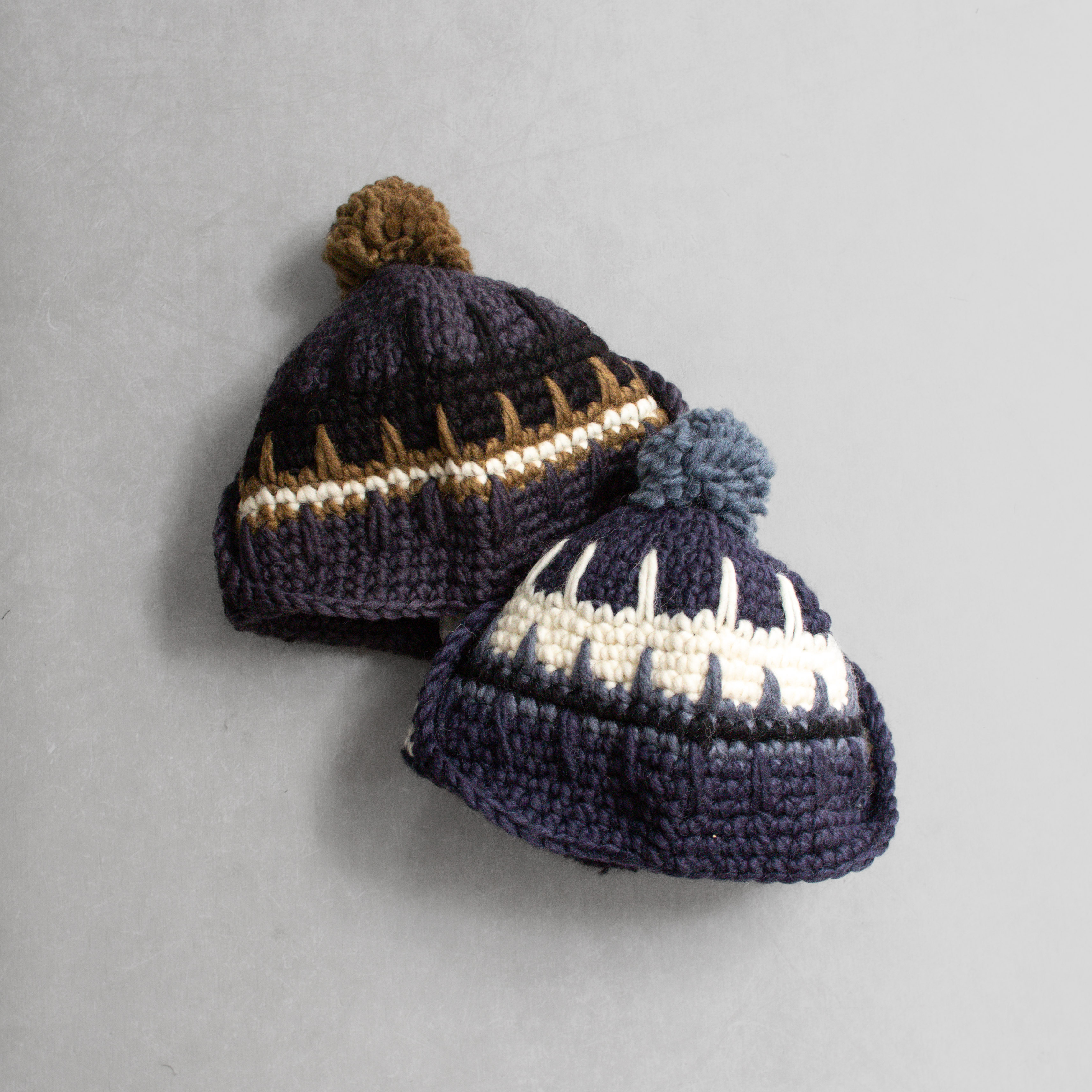 SUBLIME ROE SB253-0107 HANDKINT EARFLAP WT 粗針織 遮耳 毛帽