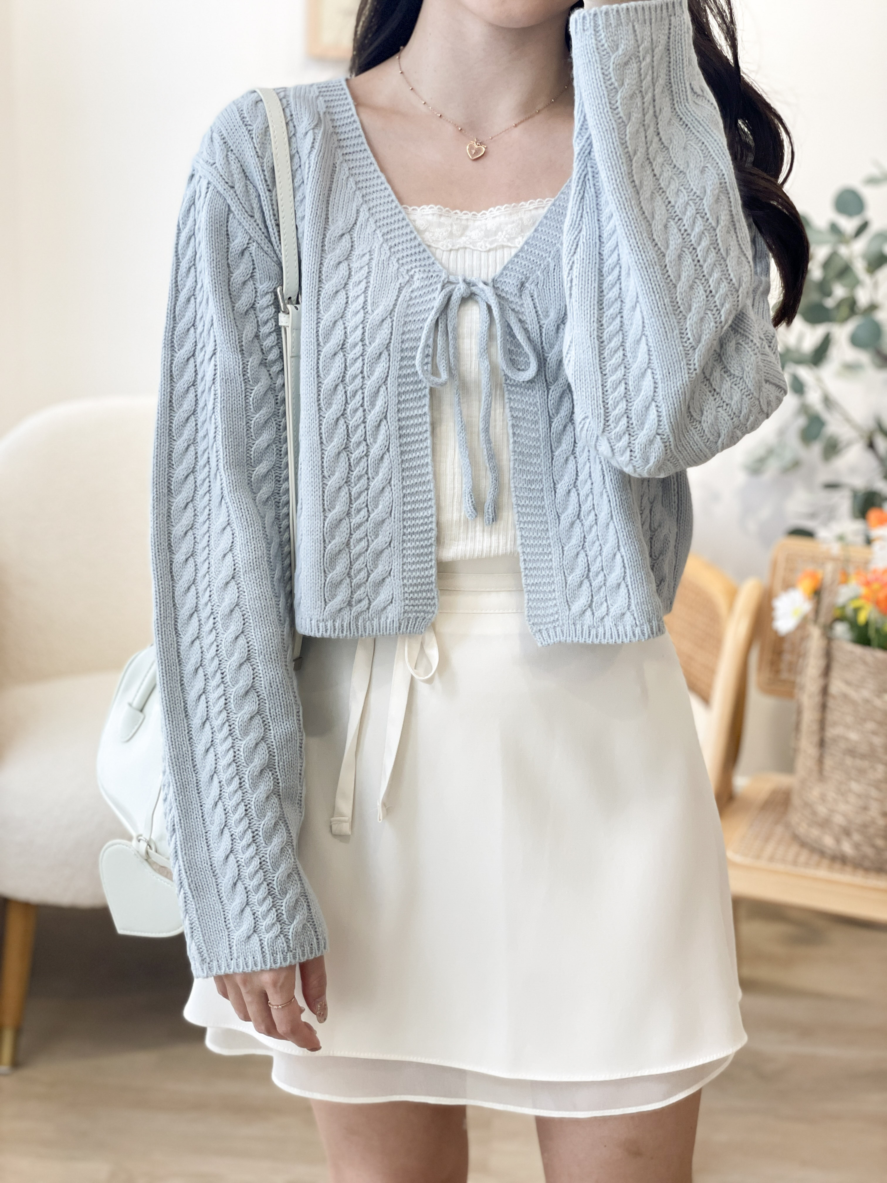 JK250 Aneira Braided Cardigan