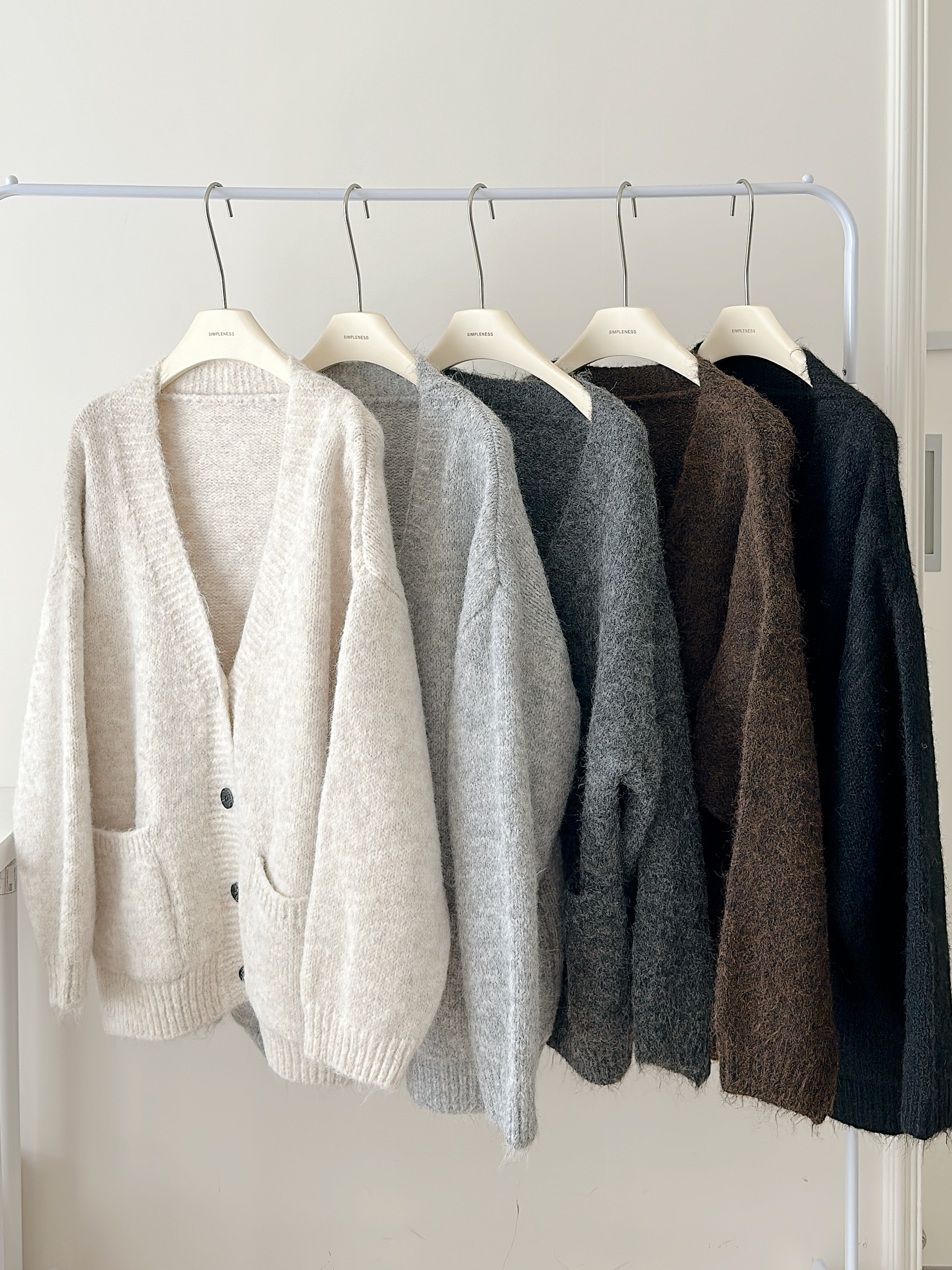 部份現貨🚚小編私推😍糯米糰子厚實軟綿針織外套💕共5色