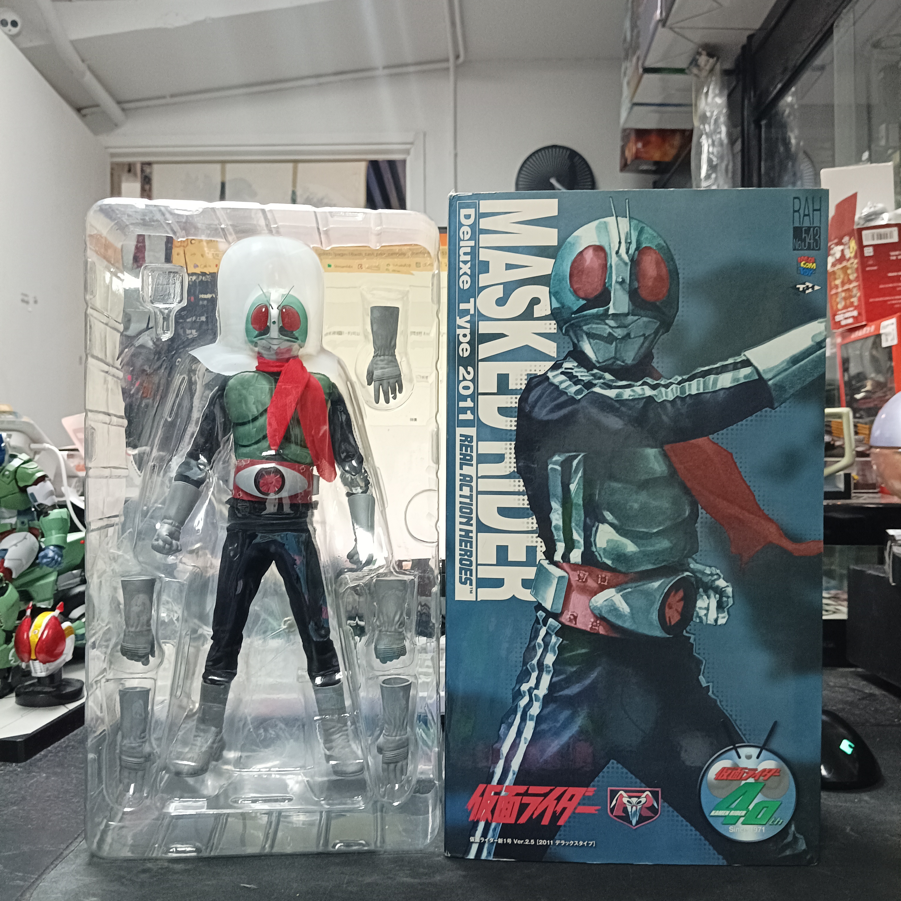 寄賣-幪面超人-RAH 新1號 Ver2.5 2011年 40周年版