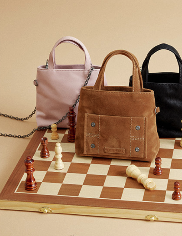 【現貨】Wacky Willy 麂皮 迷你 鏈帶包 側背包 手提 WA2503BG52