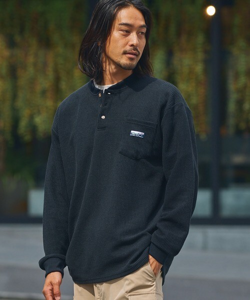 "代購" 25AW THE CRAFT CREW PRODUCTS 華夫格 亨利領 日系