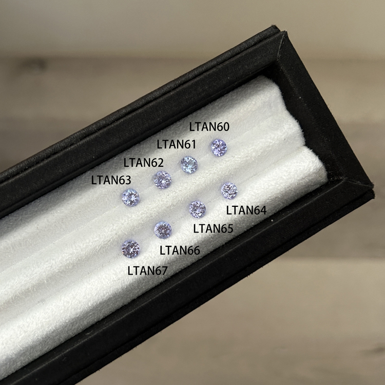 丹泉石 Tanzanite/0.50-0.56克拉/5mm