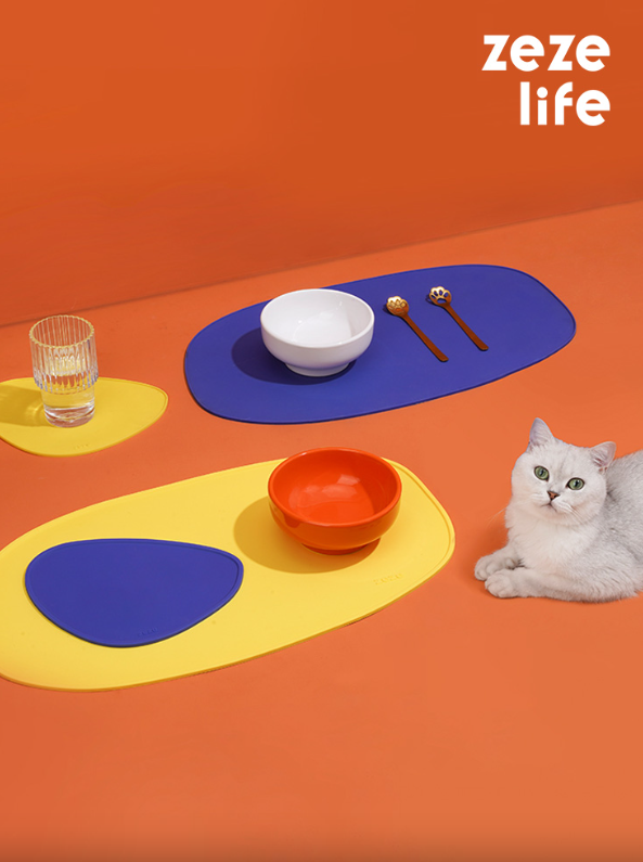 Zeze Life|幾何矽膠餐墊