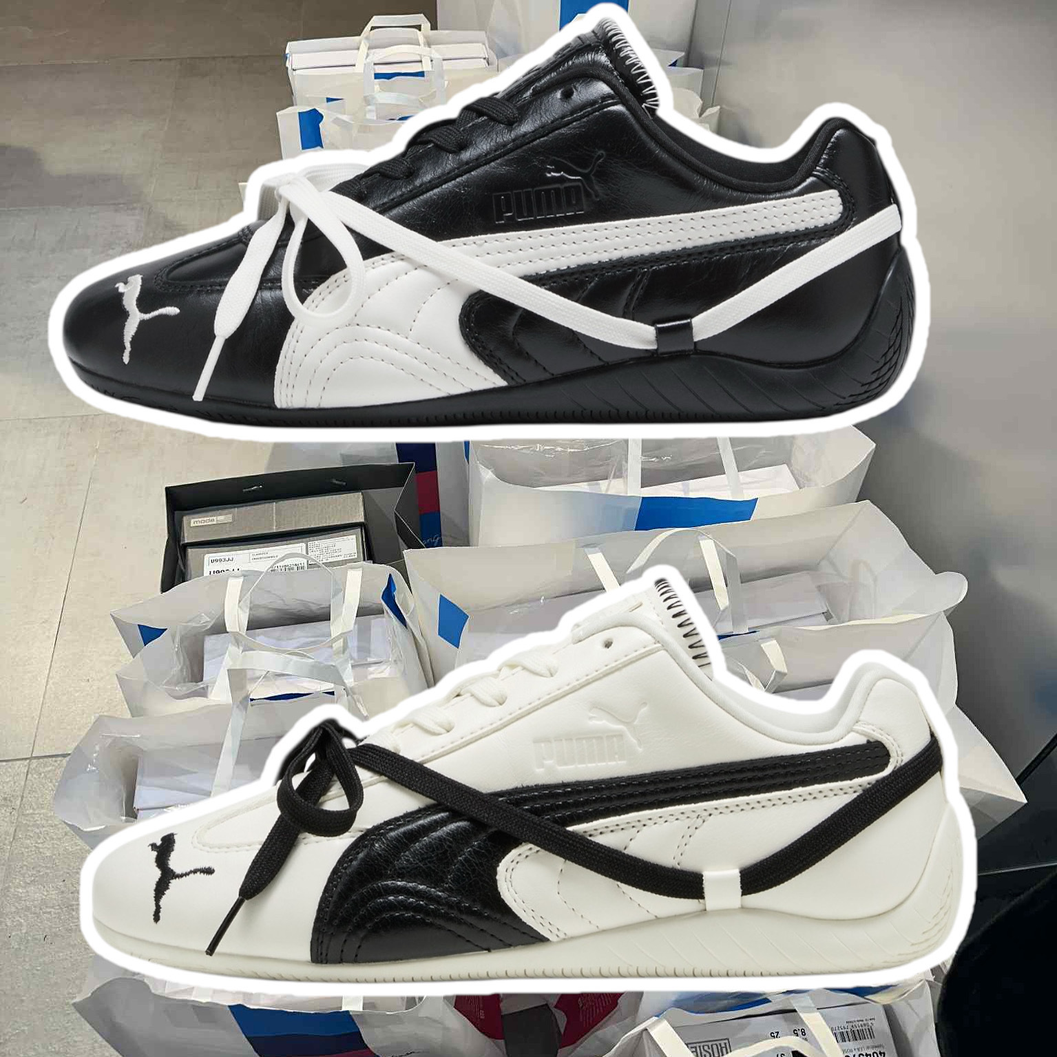 PUMA x ROSE 聯名 Speedcat PRM 皮革 黑404391-01 / 白404390-01