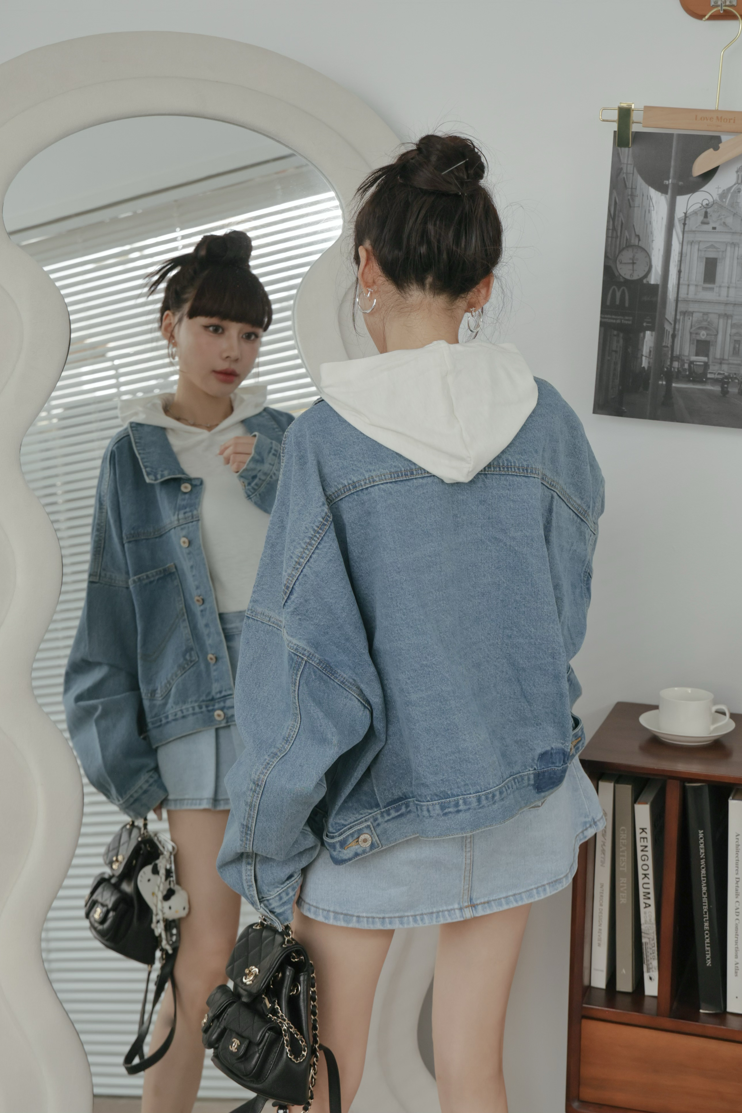 （現貨）鬆弛短版牛仔外套 M25