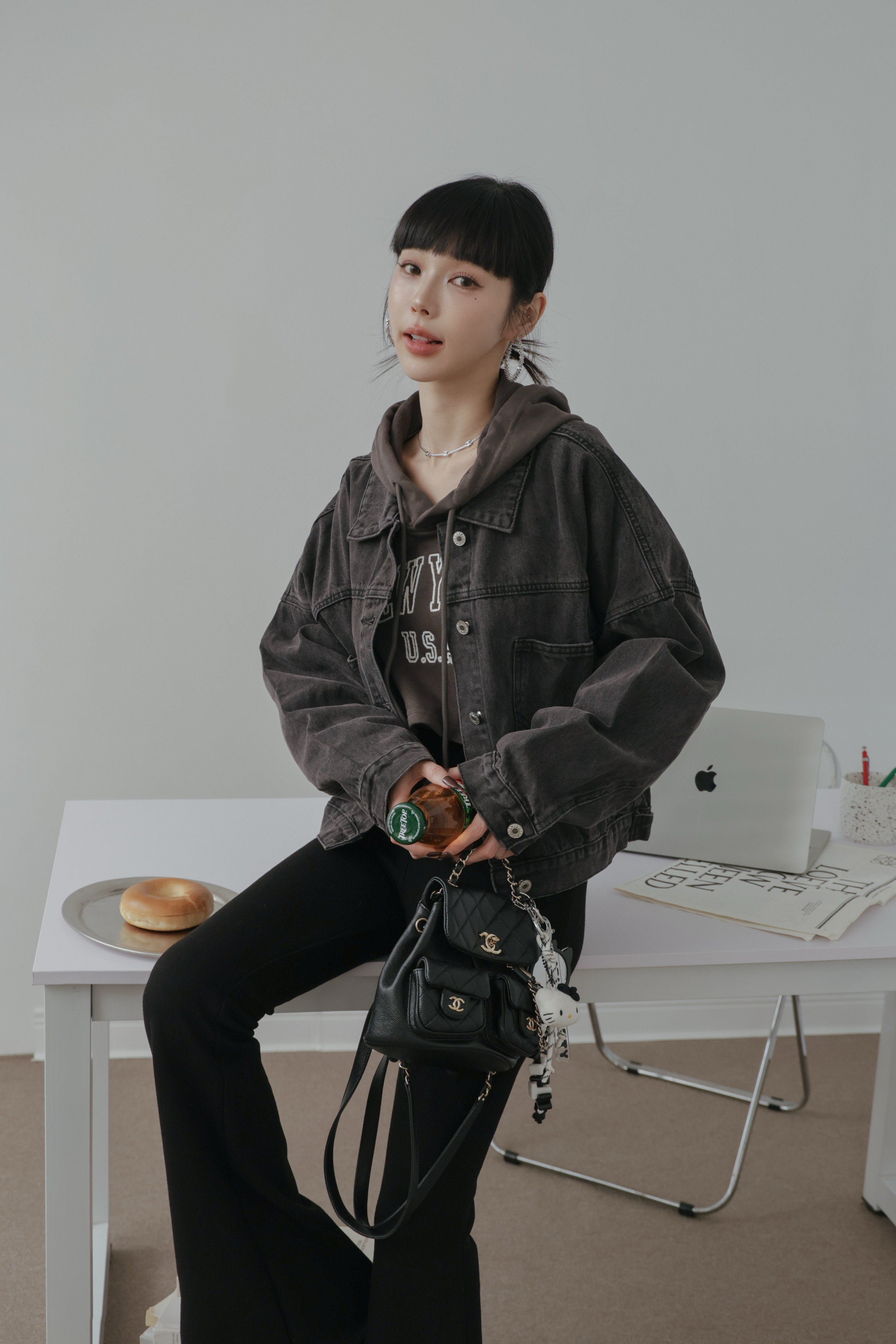 （現貨）鬆弛短版牛仔外套 M25