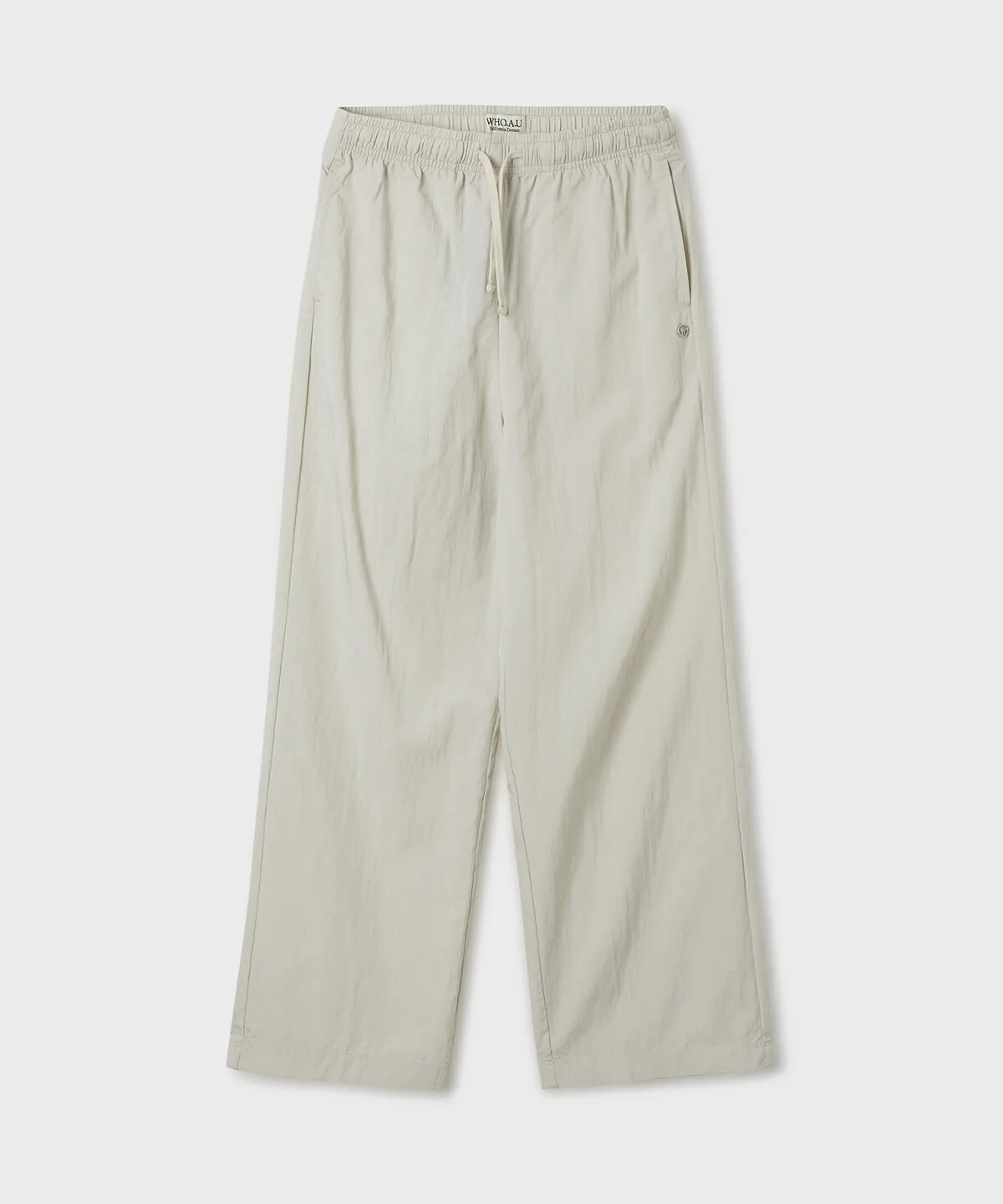 WHO A U - Rayon Nylon Wide Pants(F) *2色* (WHTAG2531F)
