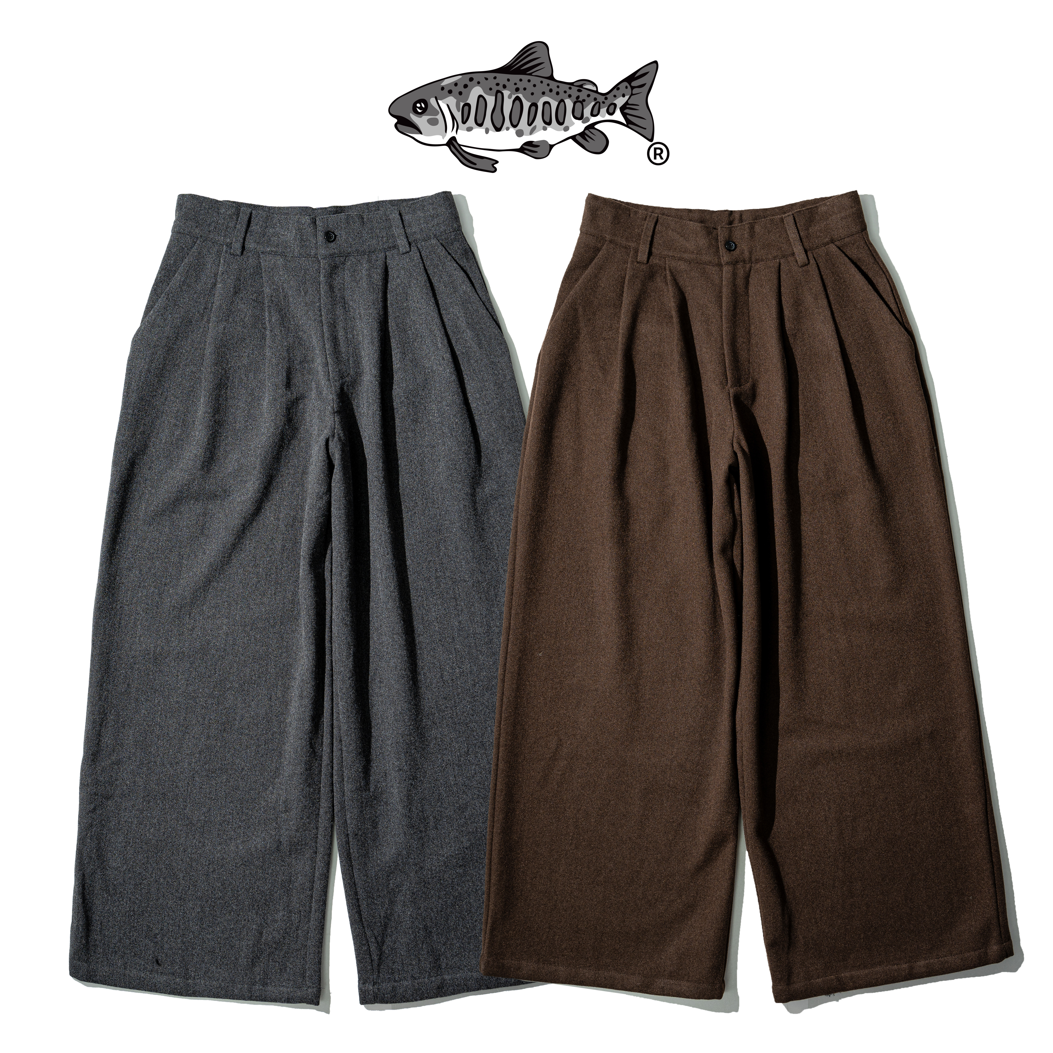 AGILITY Wool Blend Wide Leg Pants 混紗羊毛 闊腿 西裝長褲 [P30]