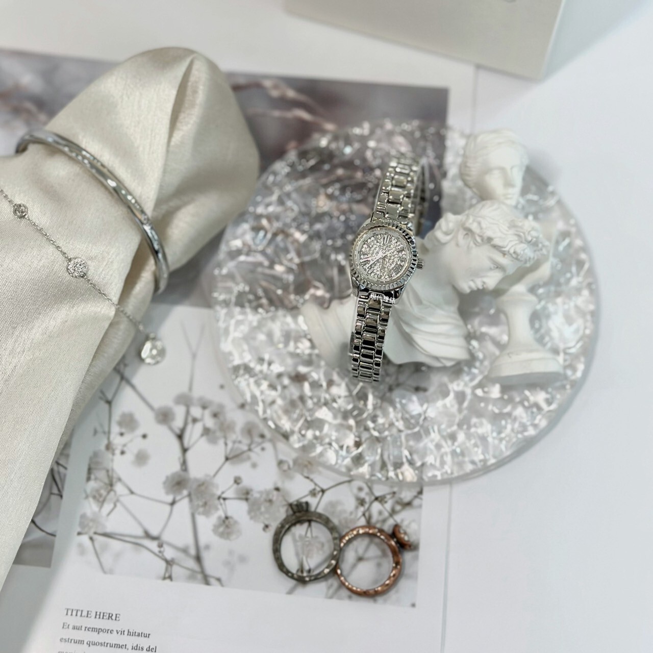 【MICHAEL KORS】Lexington  MK4948SET 19mm 現代鐘錶