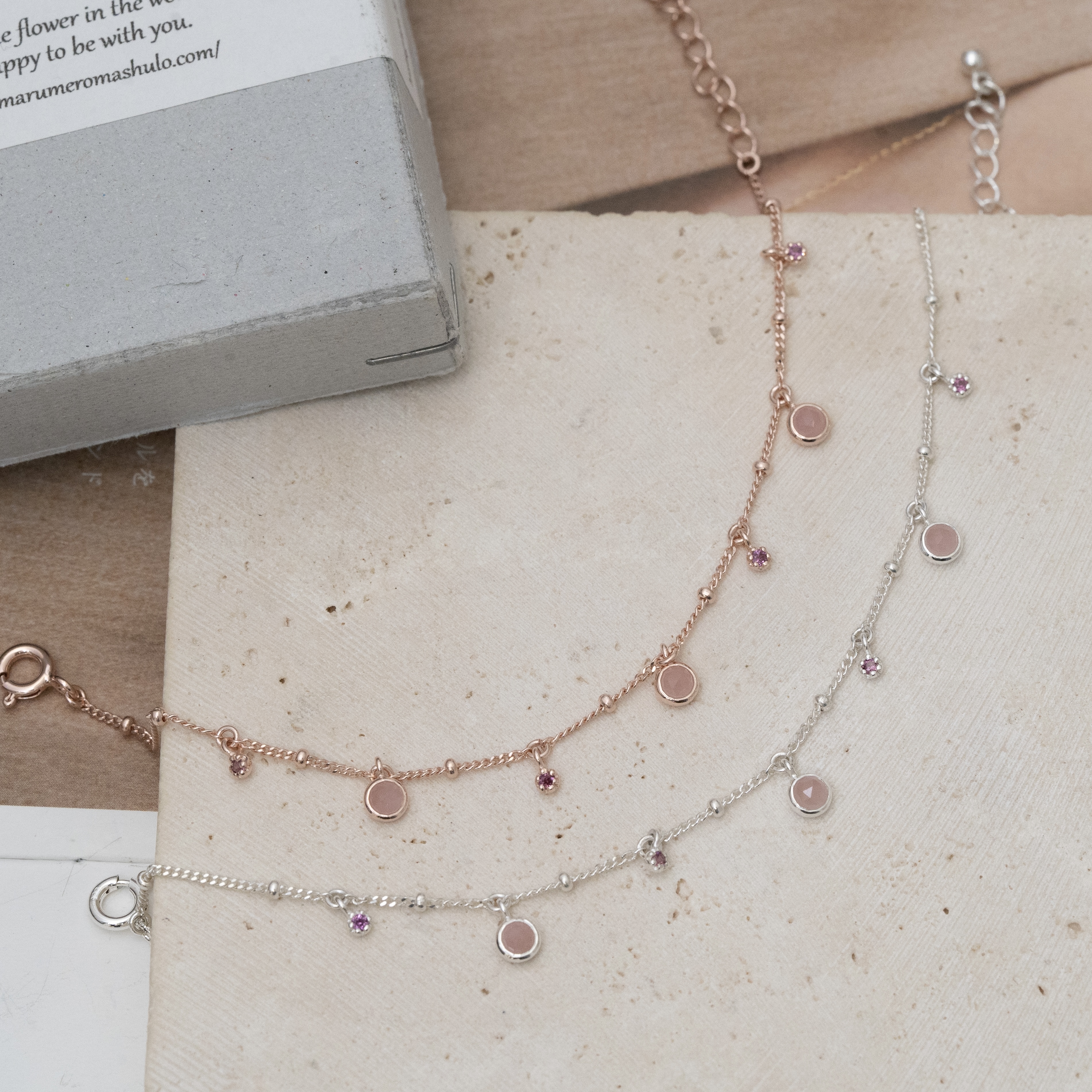 Svb74 玫瑰 +pink quarte