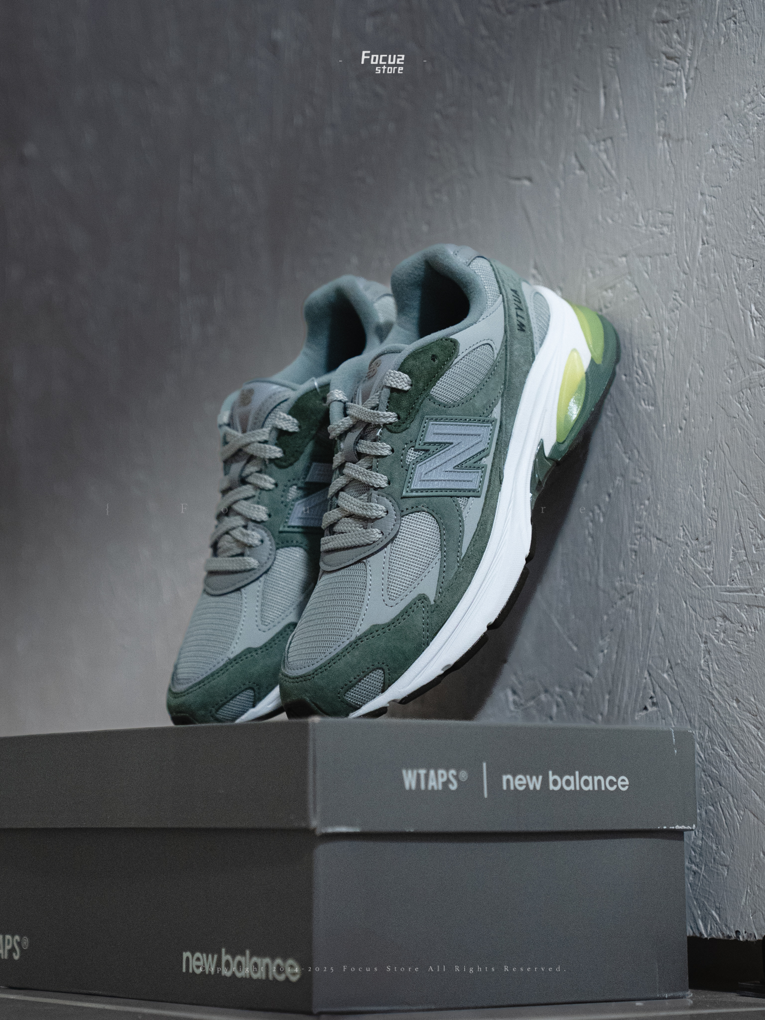 【Focus Store】預購 WTAPS x New Balance Abzorb 2010 "Agave Green" 軍綠 U2010WT