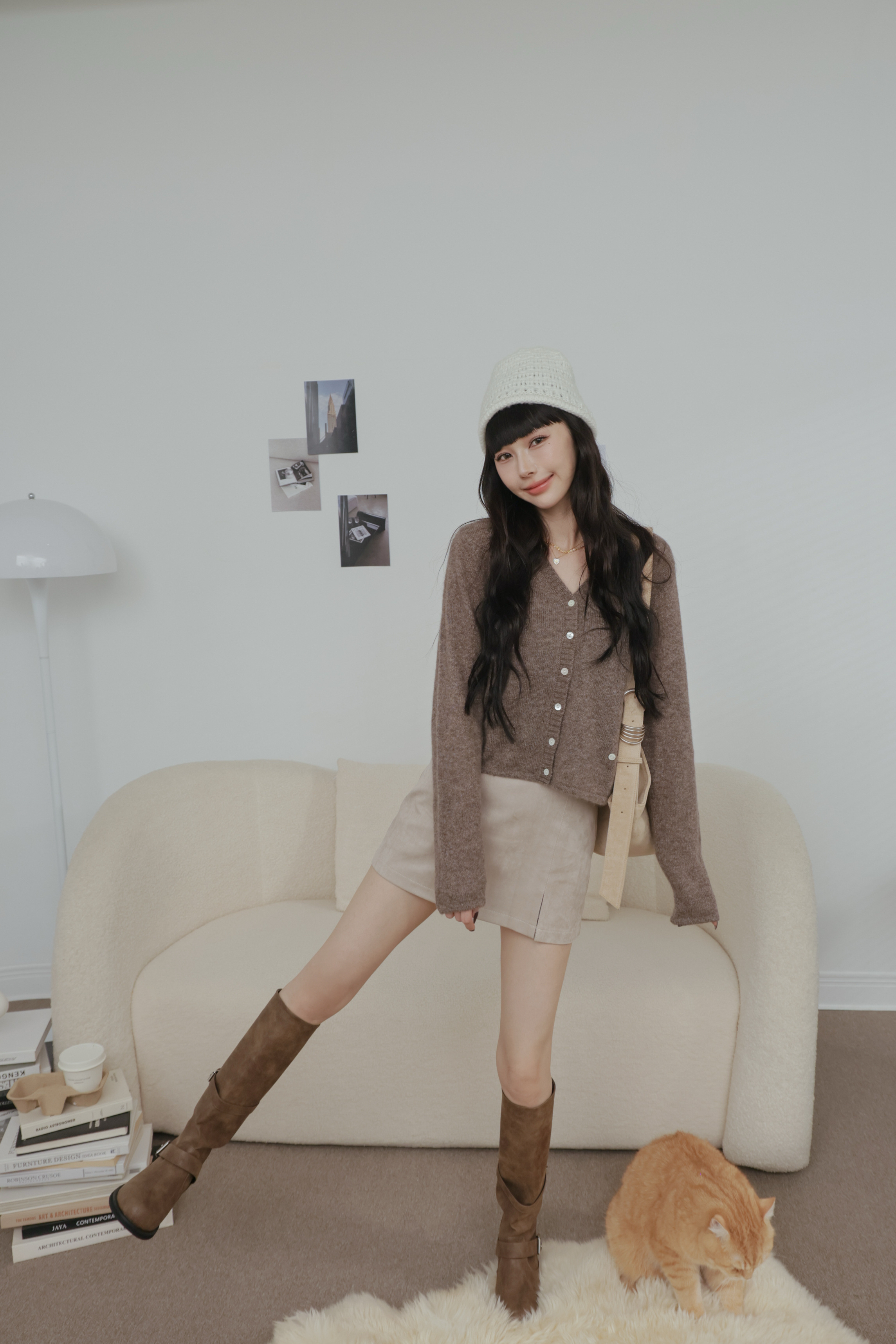 （現貨）軟糯羊絨小外套 M44