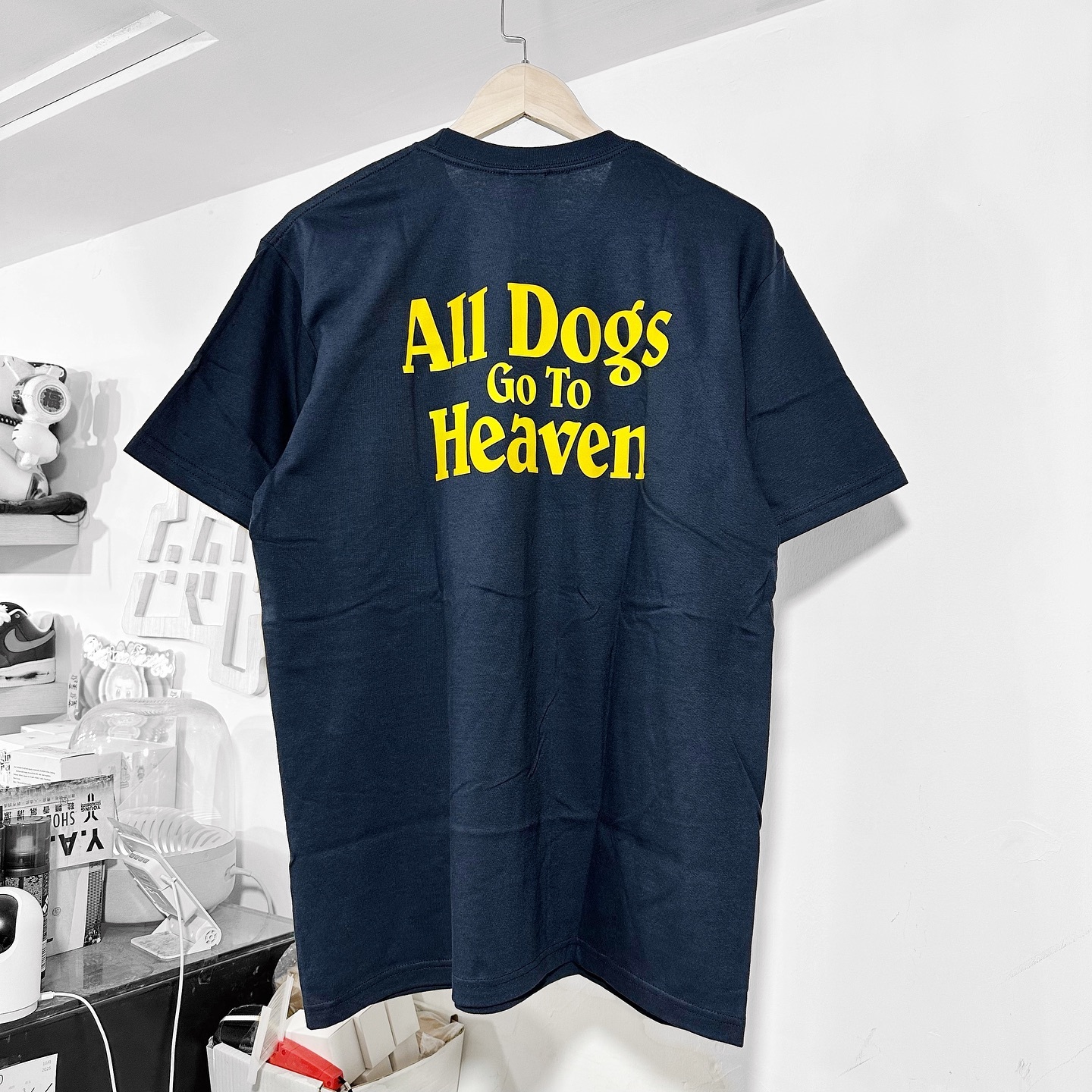 Supreme All Dogs Go To Heaven Tee Navy