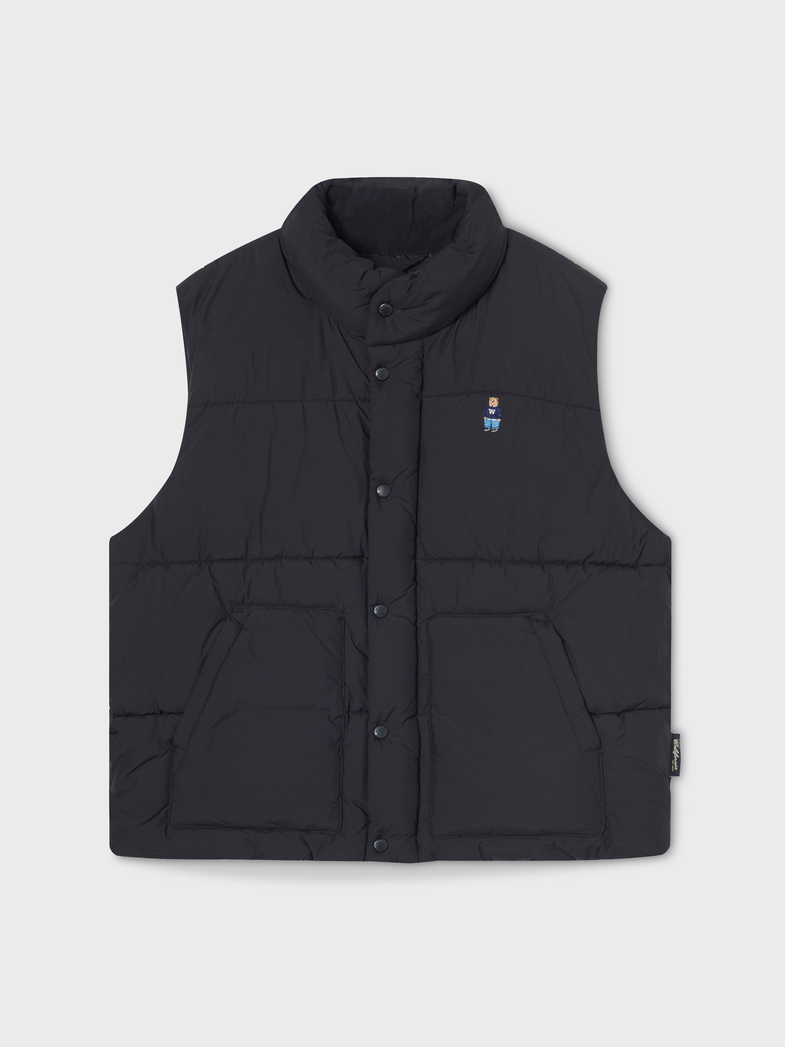 WHO A U - Steve Padding Vest *2色* (WHVWF4911U)