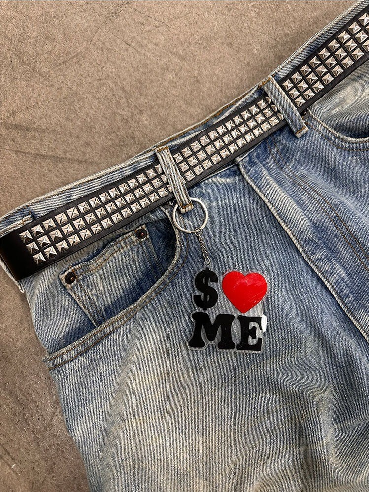 ArtByTastybabe 錢愛我壓克力鑰匙圈