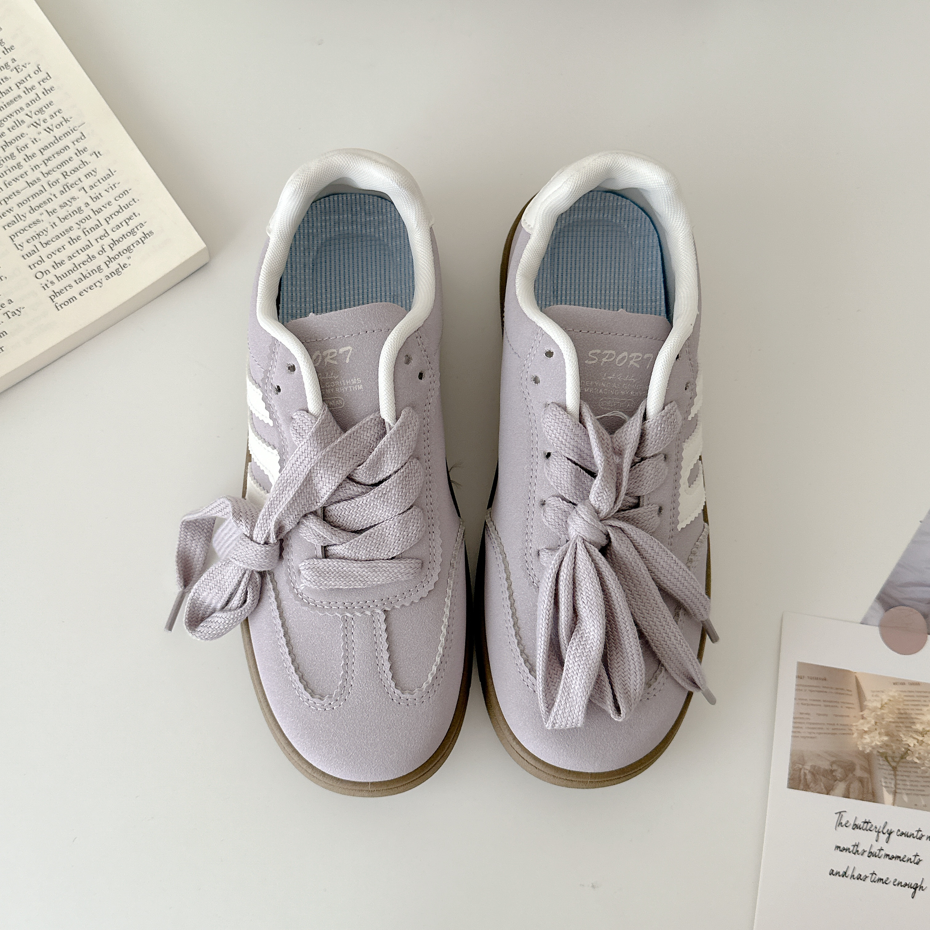 現貨🚚小編私推😍可愛彩虹莫蘭迪休閒鞋💕共6色