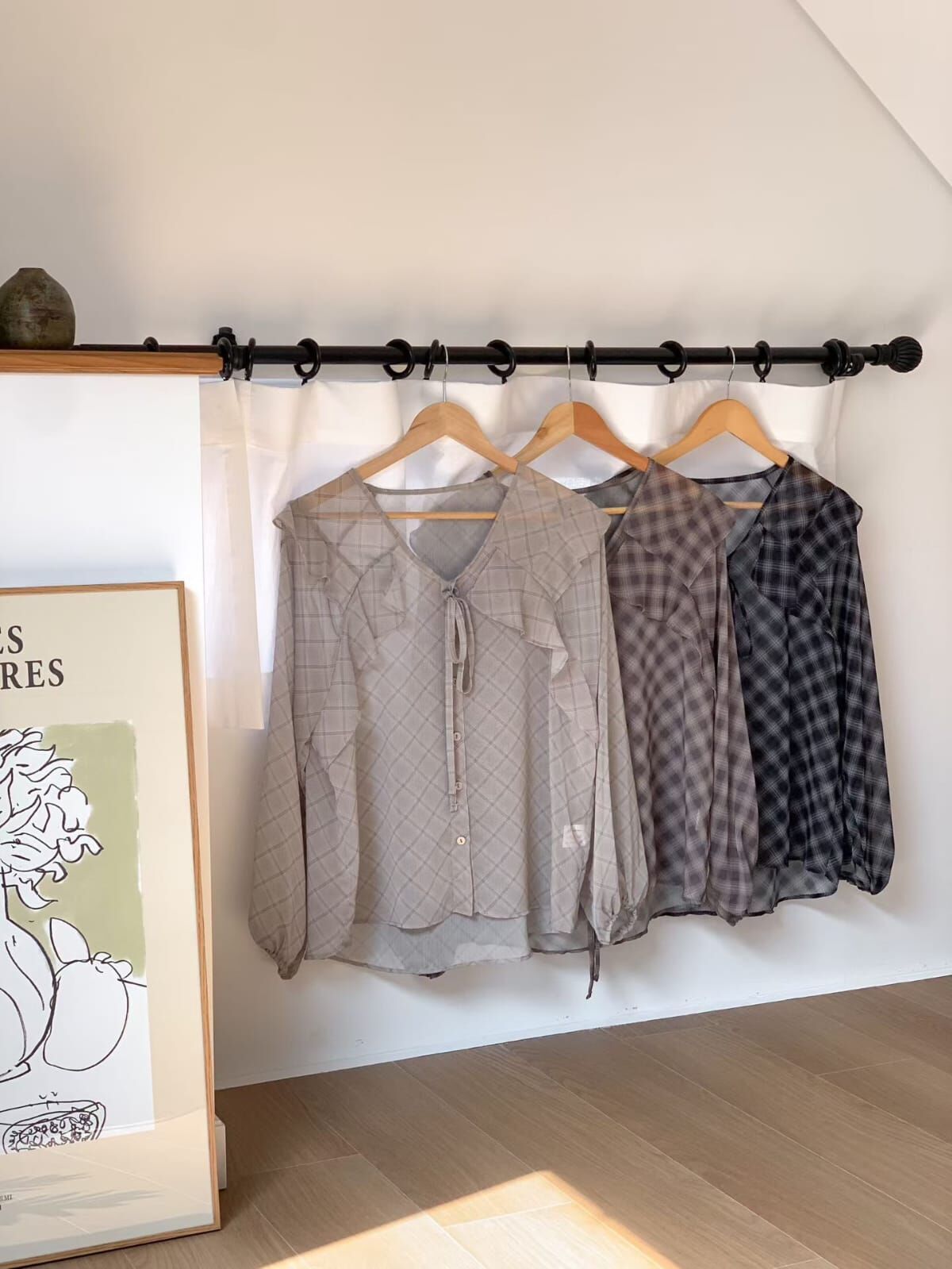 GI5101 甜美氣質荷葉邊上衣