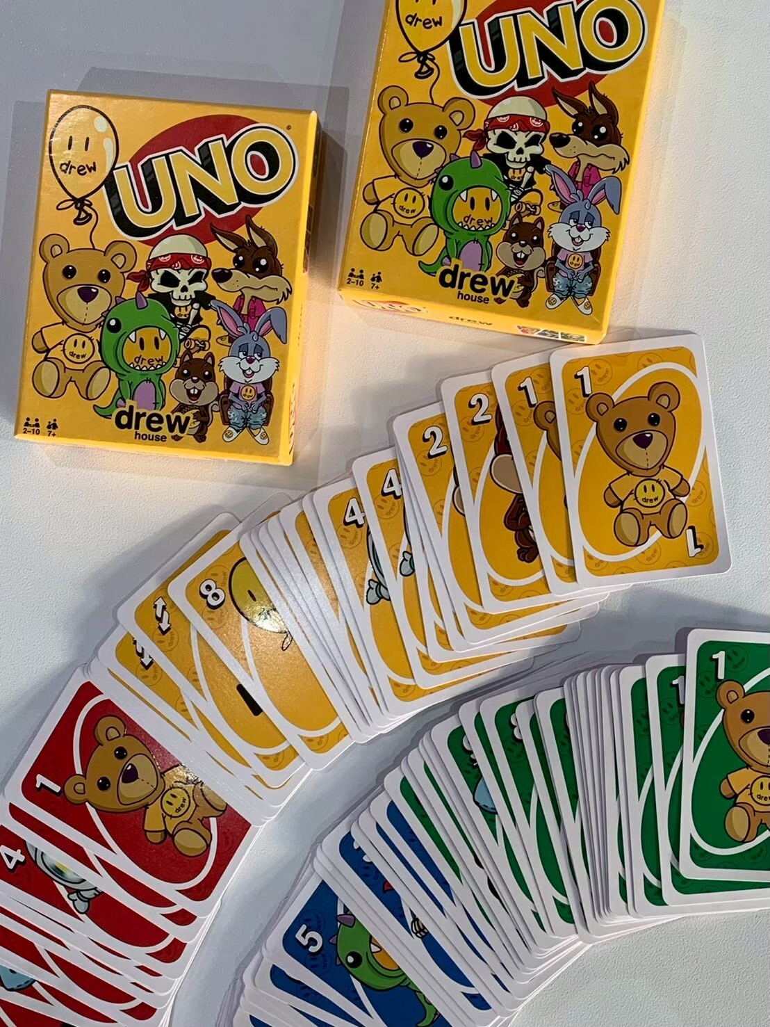 DREW HOUSE x UNO 聯名款 桌遊 紙牌遊戲