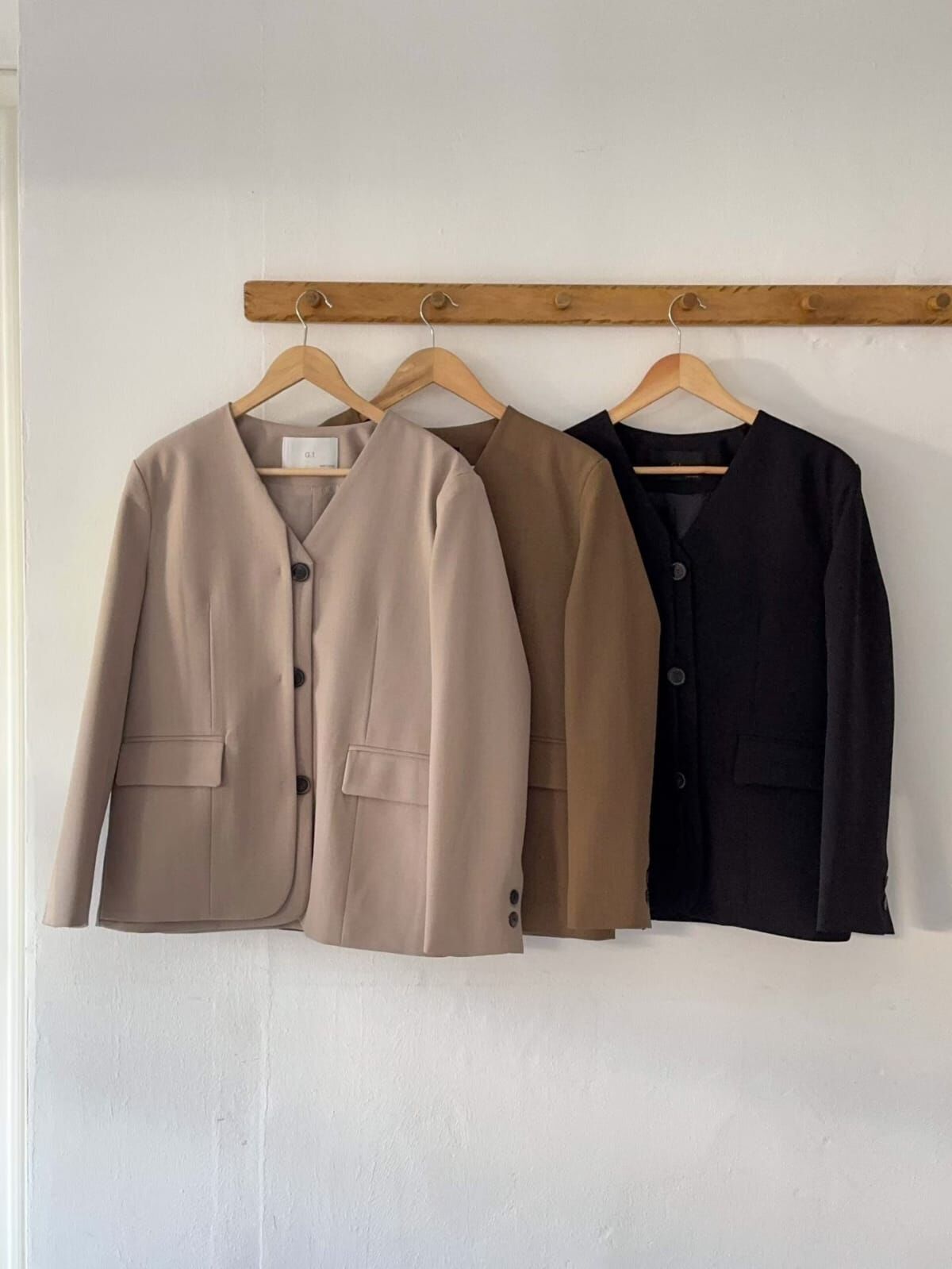 GI5116 無領西裝外套