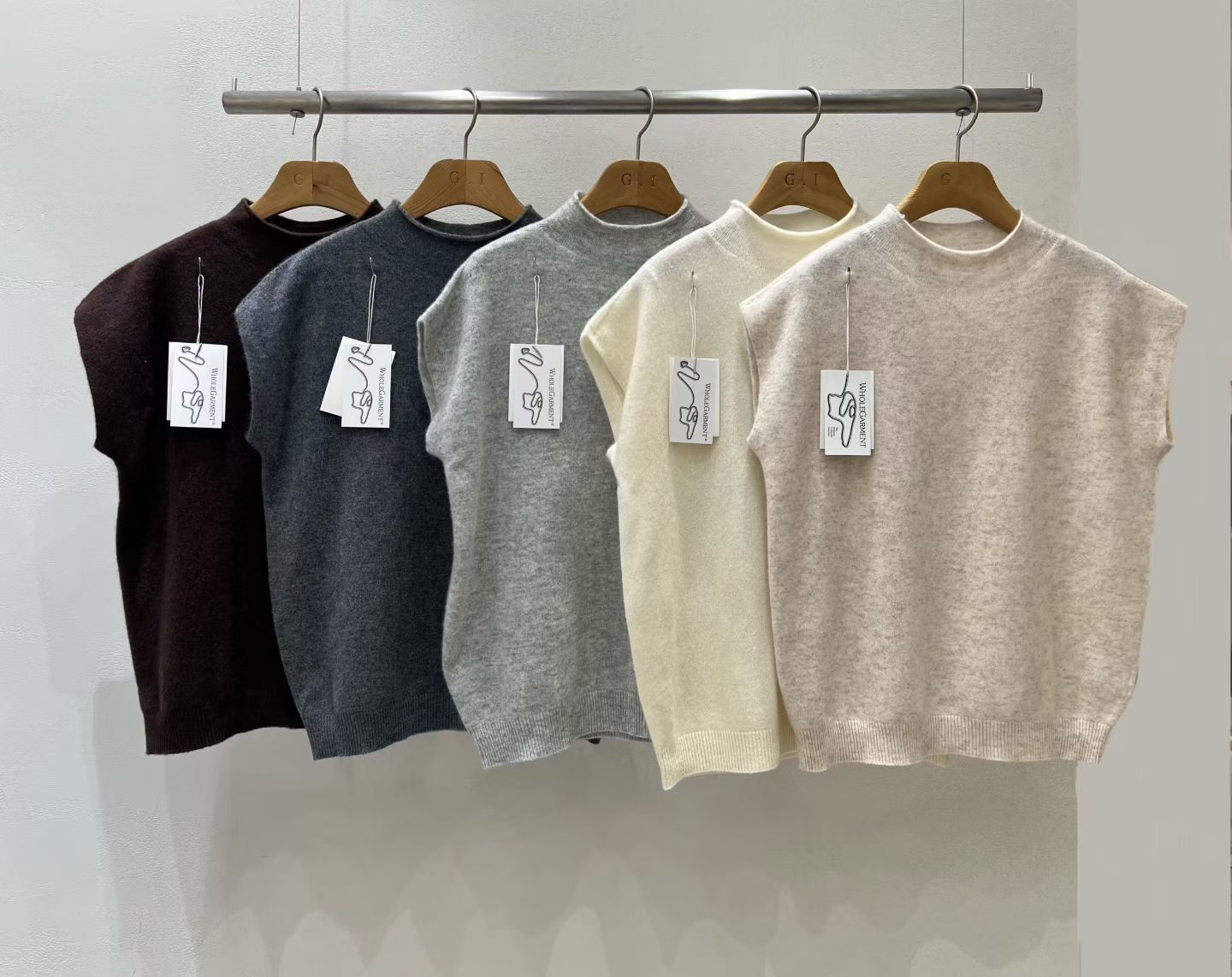 GI5118 小立領無袖針織上衣