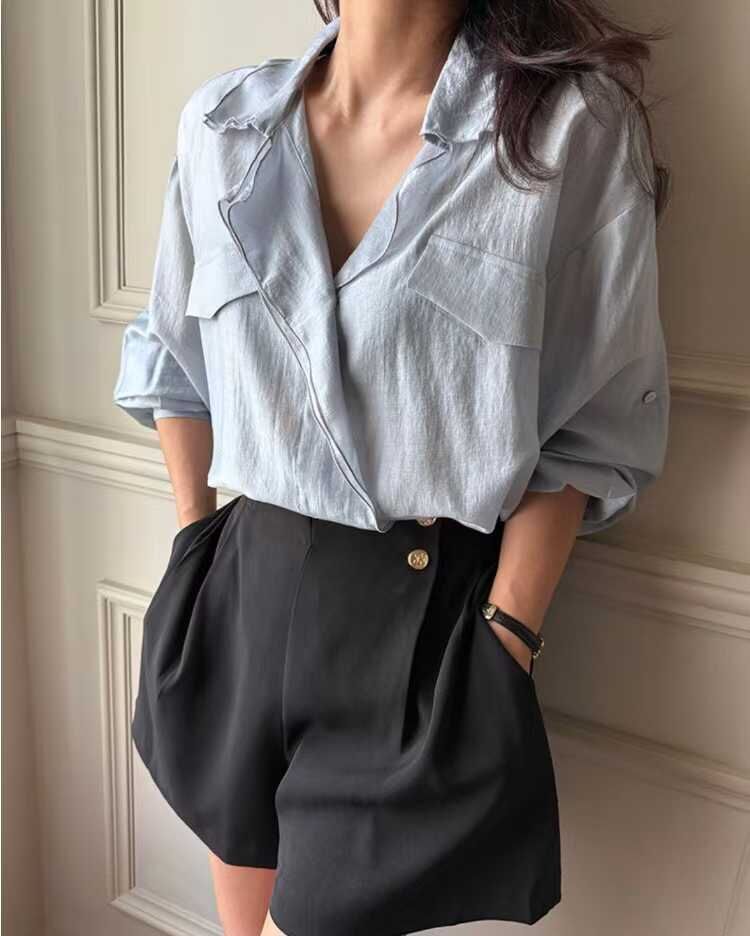 GI5103 雙口袋舒適襯衫