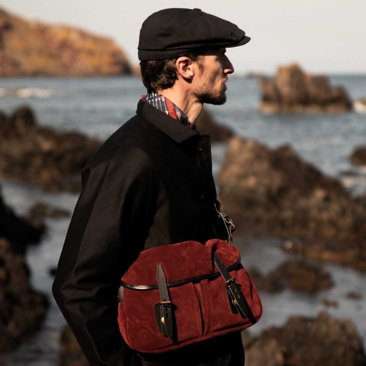 bleu de chauffe | Musette S 漁夫肩背包 (紅、綠、黑)