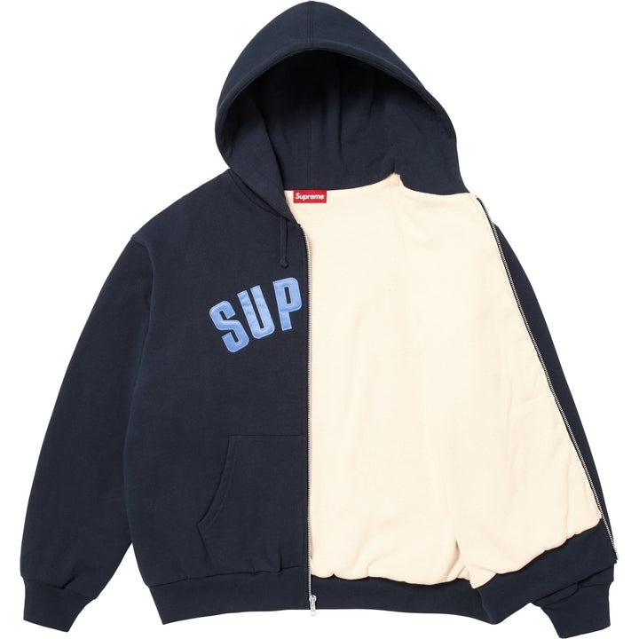 Supreme FW25 Arc Thermal Lined Zip Up Hooded Sweatshirt