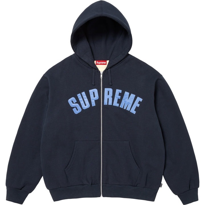 Supreme FW25 Arc Thermal Lined Zip Up Hooded Sweatshirt