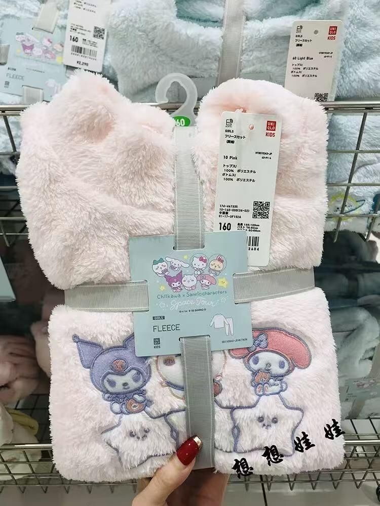 廠單 UQ x Sanrio超軟親子家居服