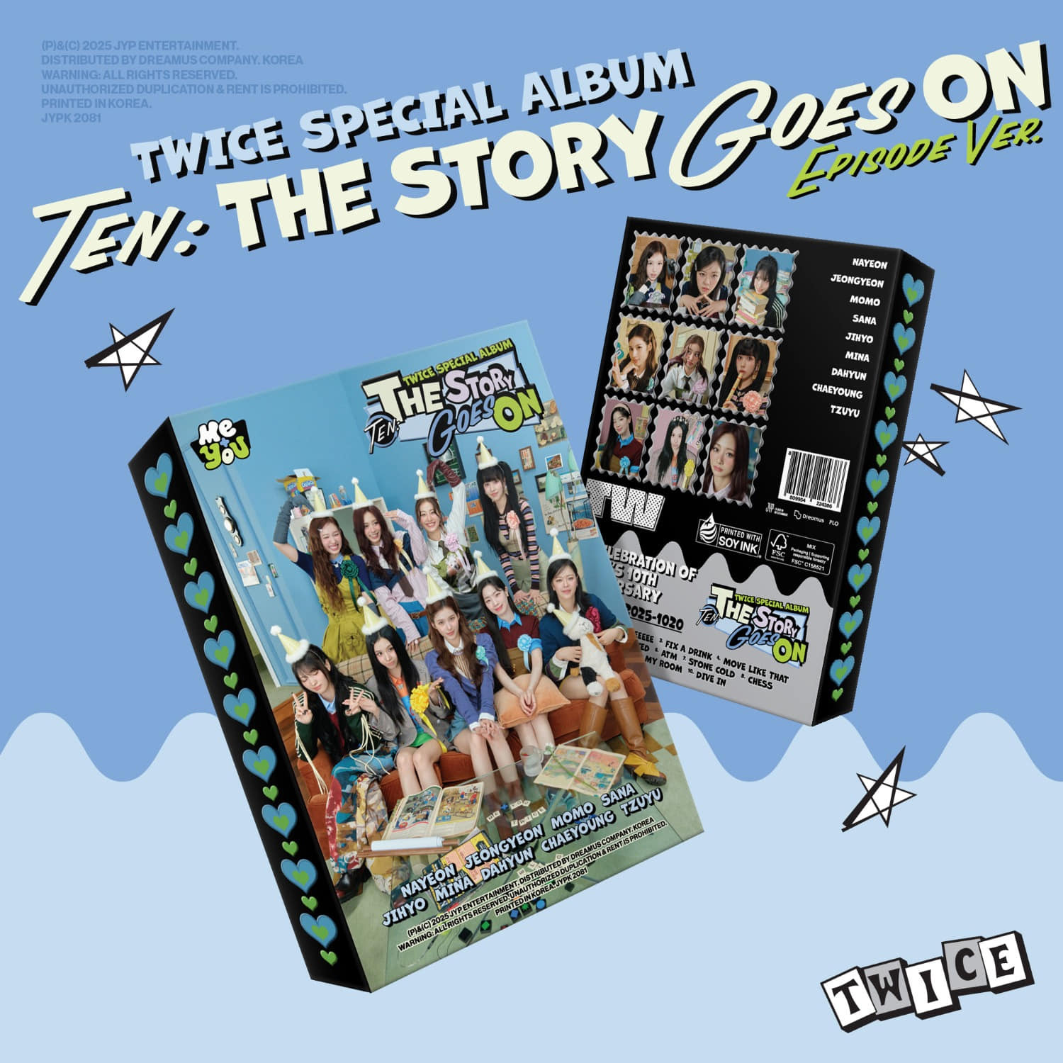 twice Ten : The story Goes on Album ( Episode ver / 非首批）